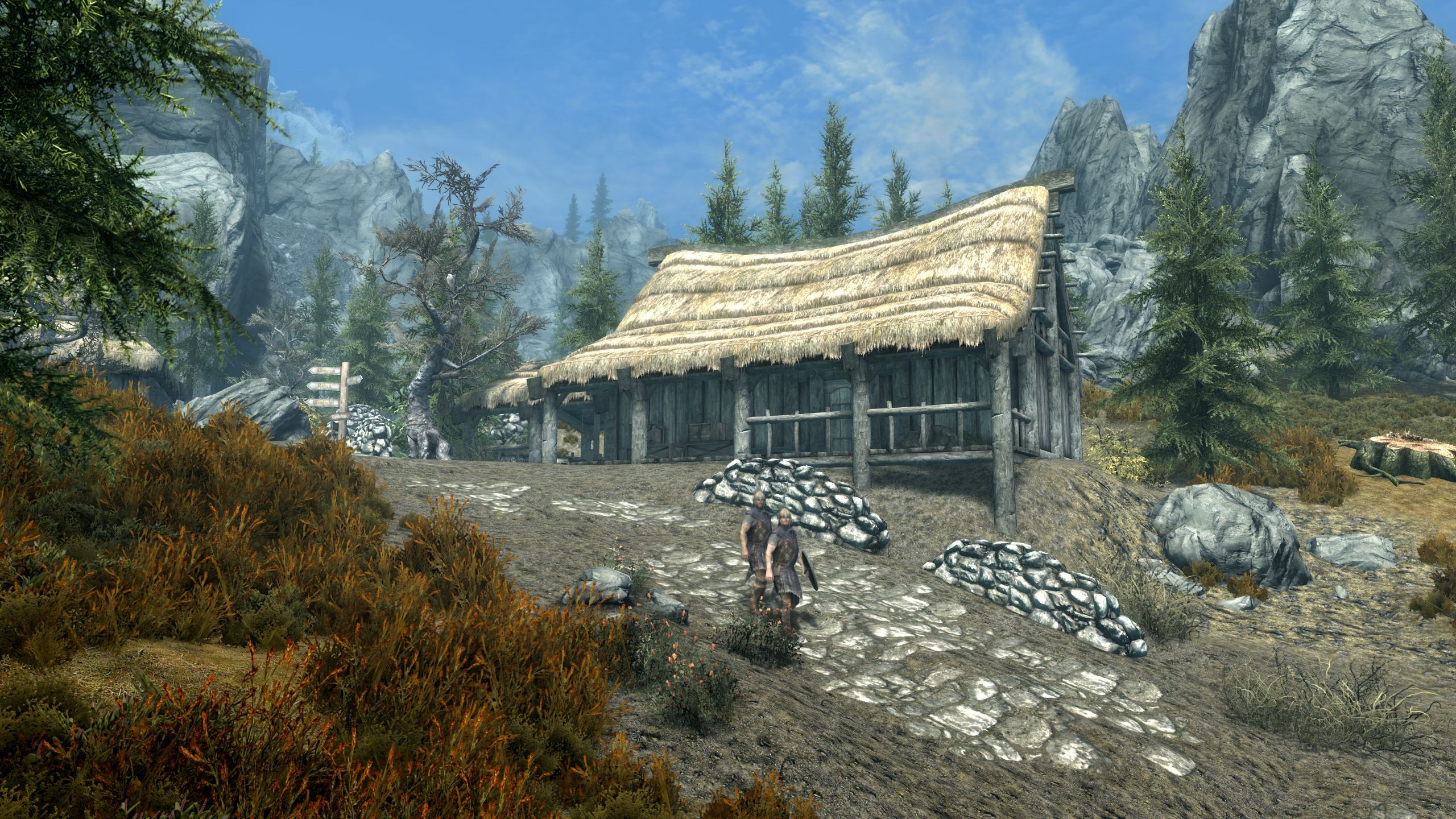The Fall of Granite Hill mod for The Elder Scrolls V: Skyrim Special Edition