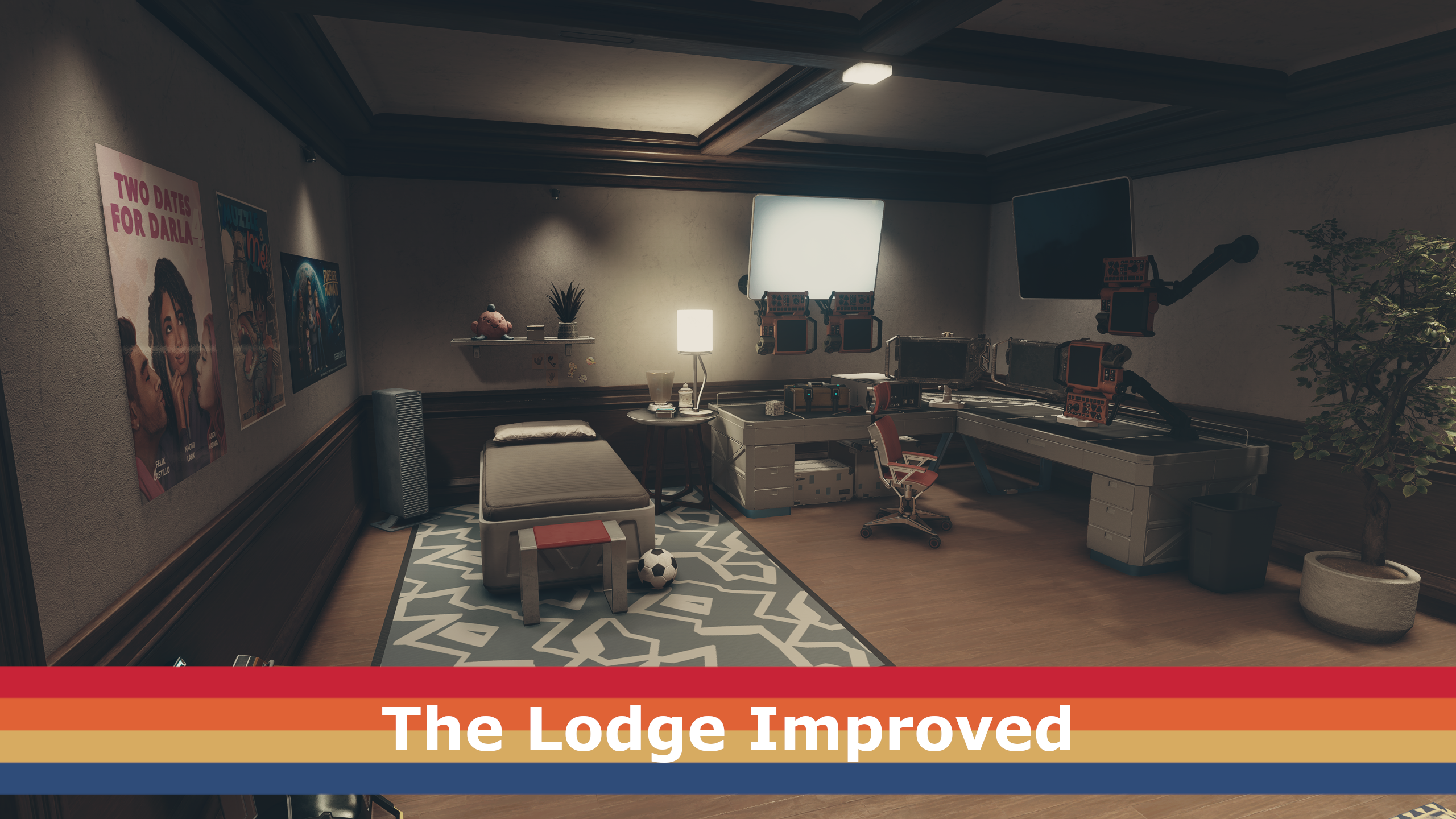 The Lodge Improved mod for Starfield