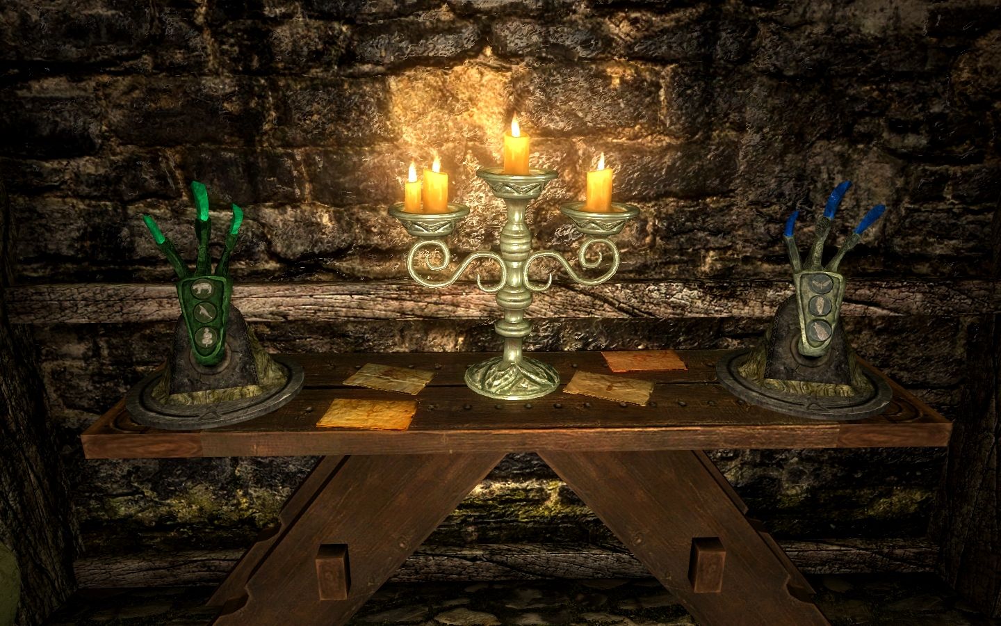 Dragon Claw Stands mod for The Elder Scrolls V: Skyrim Special Edition