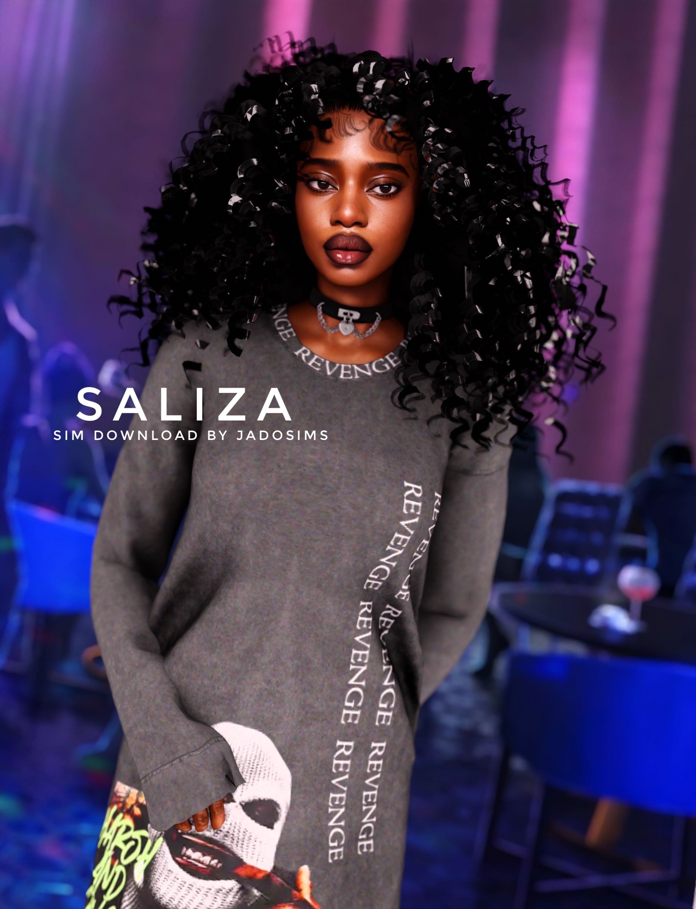 Saliza (Sim Download) mod for The Sims 4 