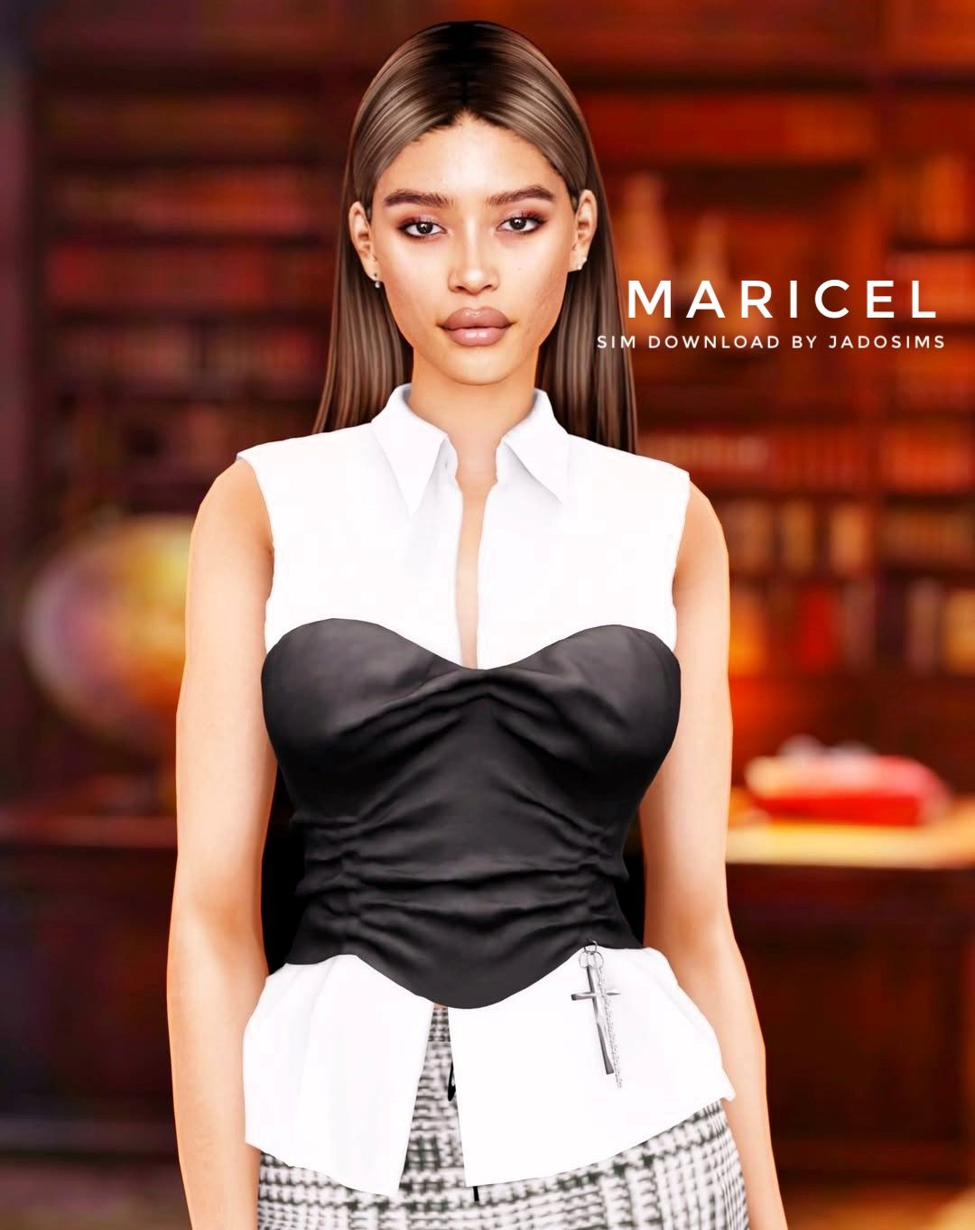 Maricel (Sim Download) mod for The Sims 4 