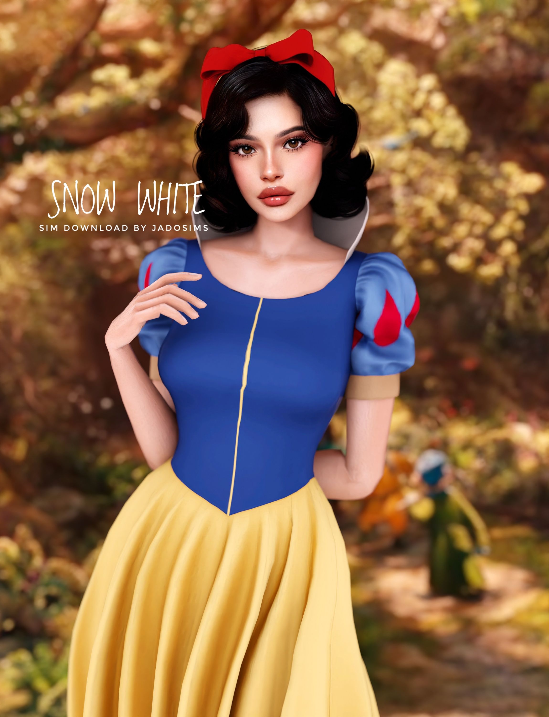 Snow White (Sim Download) mod for The Sims 4 