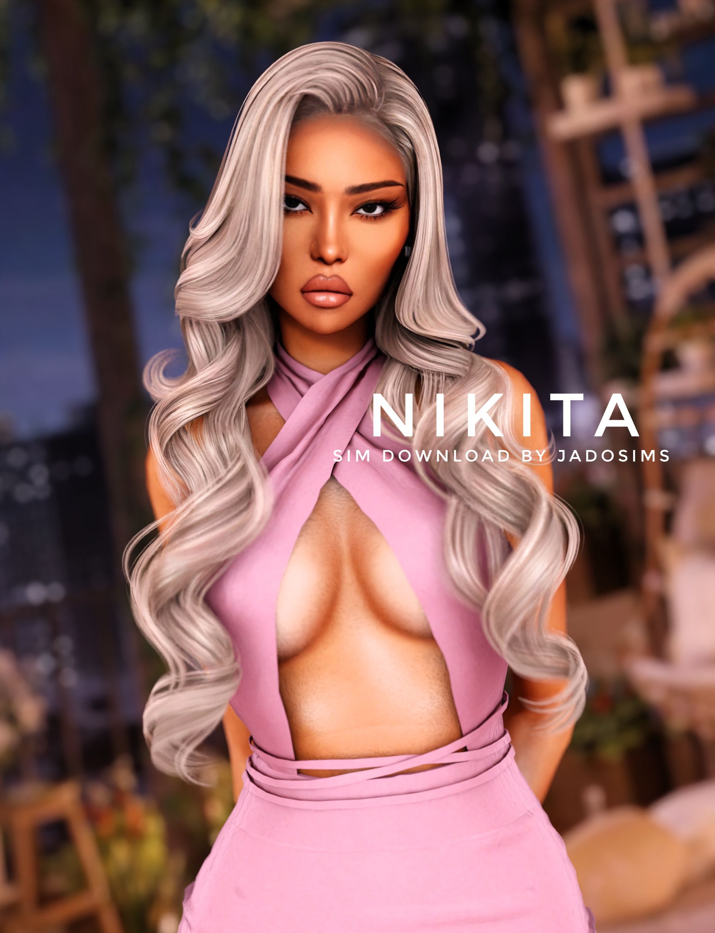 Nikita Dragun (Sim Download) mod for The Sims 4 
