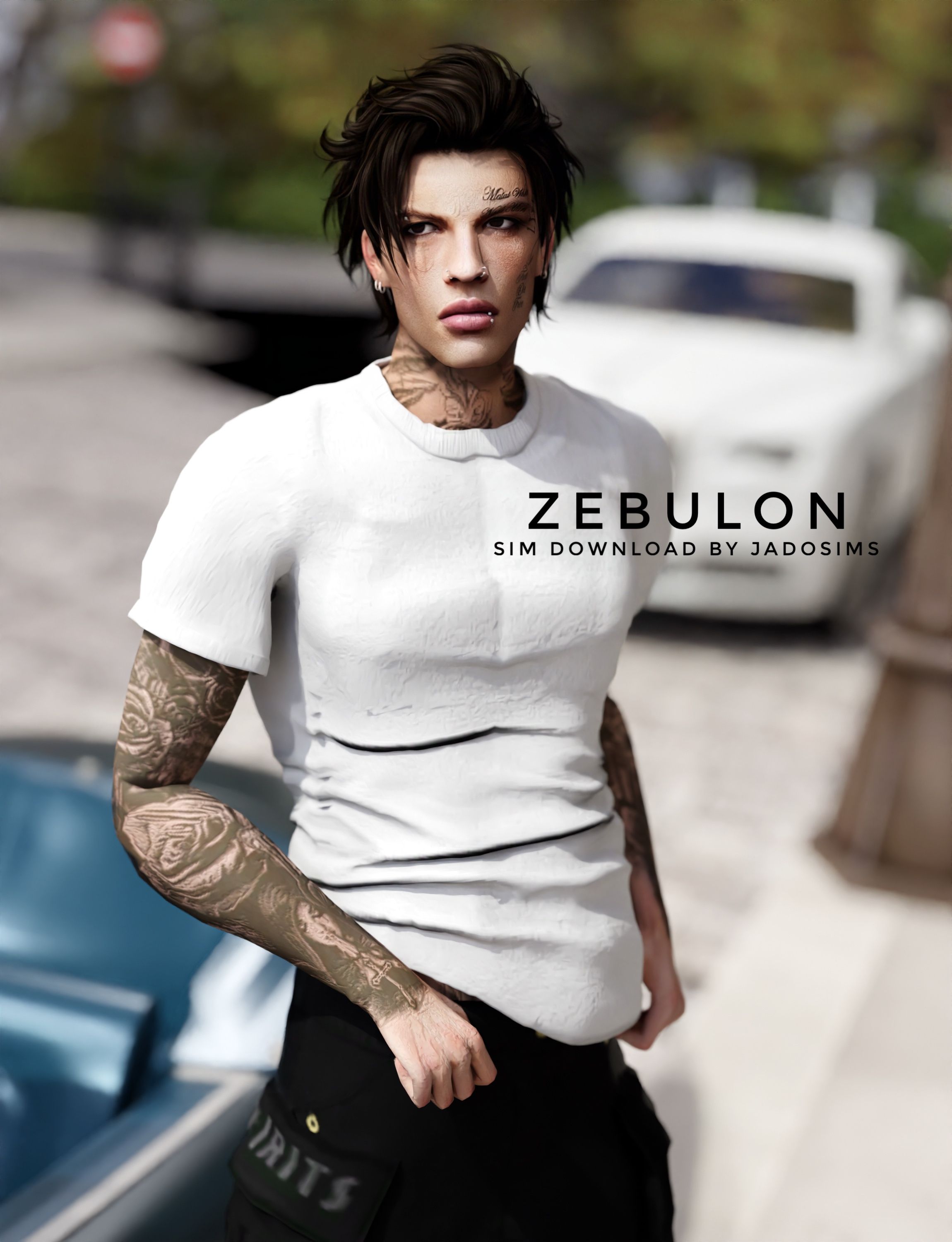 Zebulon  (Sim Download) mod for The Sims 4 