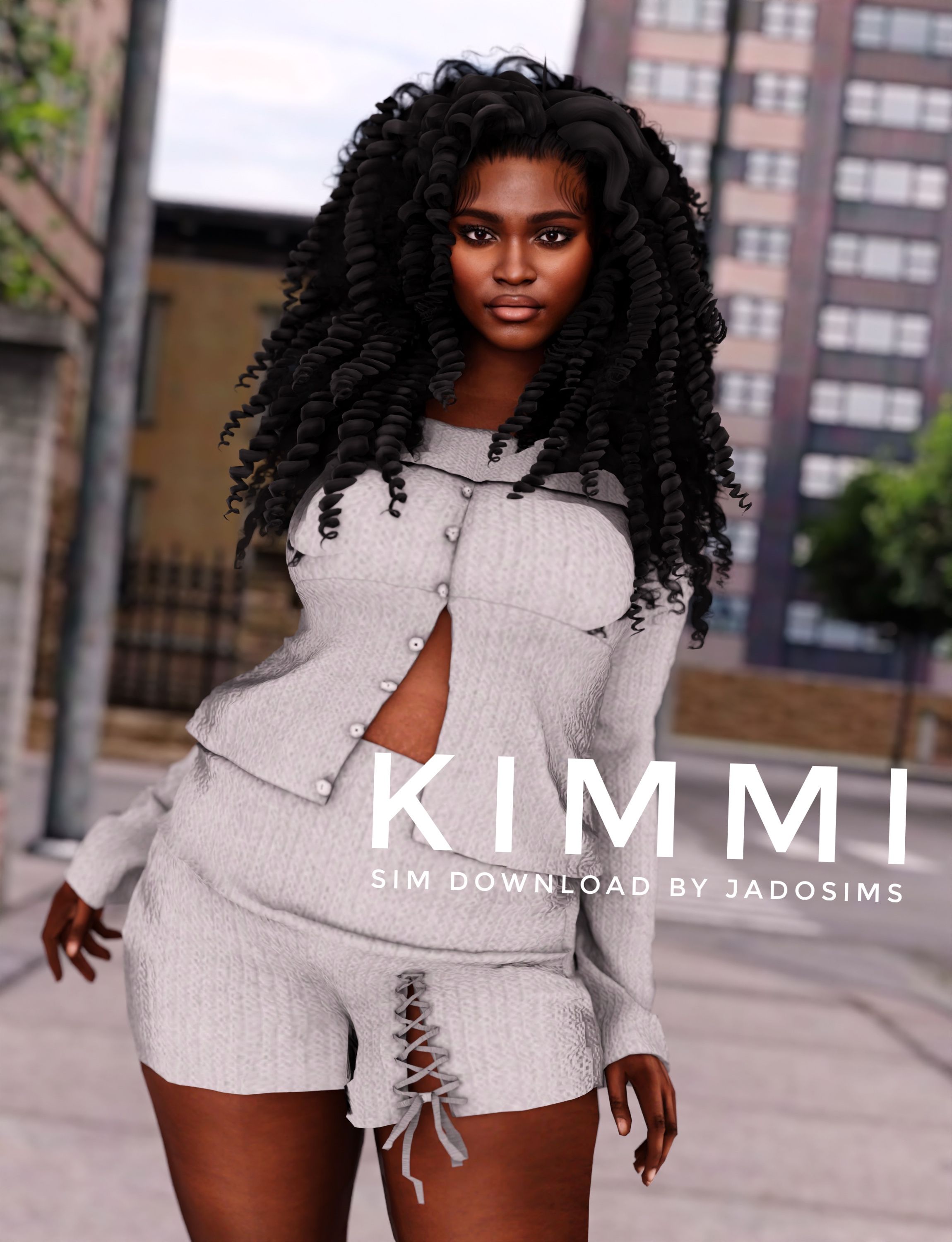 Kimmi (Sim Download) mod for The Sims 4 
