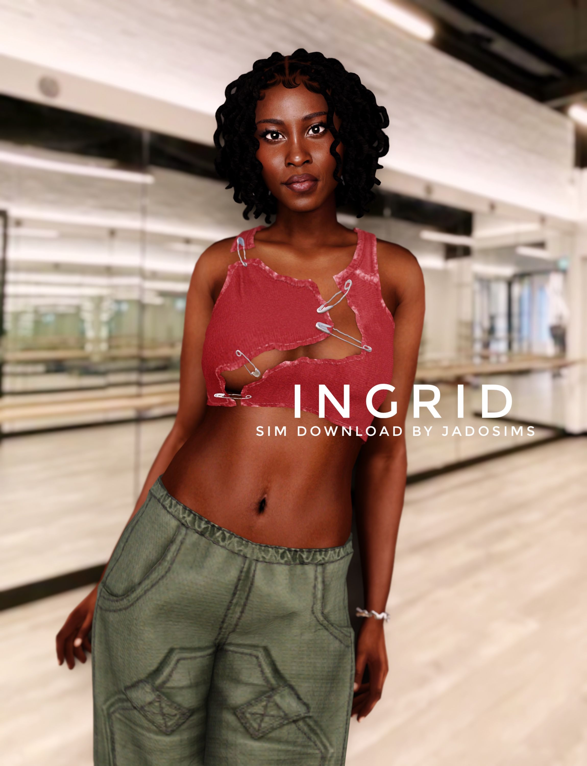 Ingrid (Sim Download) mod for The Sims 4 