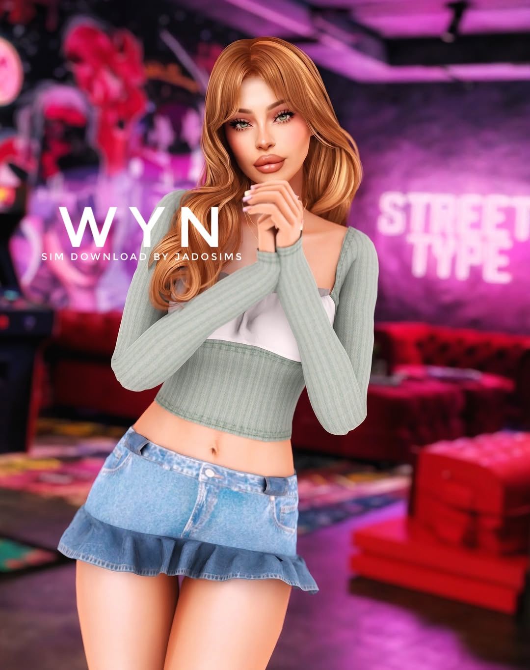 Wyn (Sim Download) mod for The Sims 4 