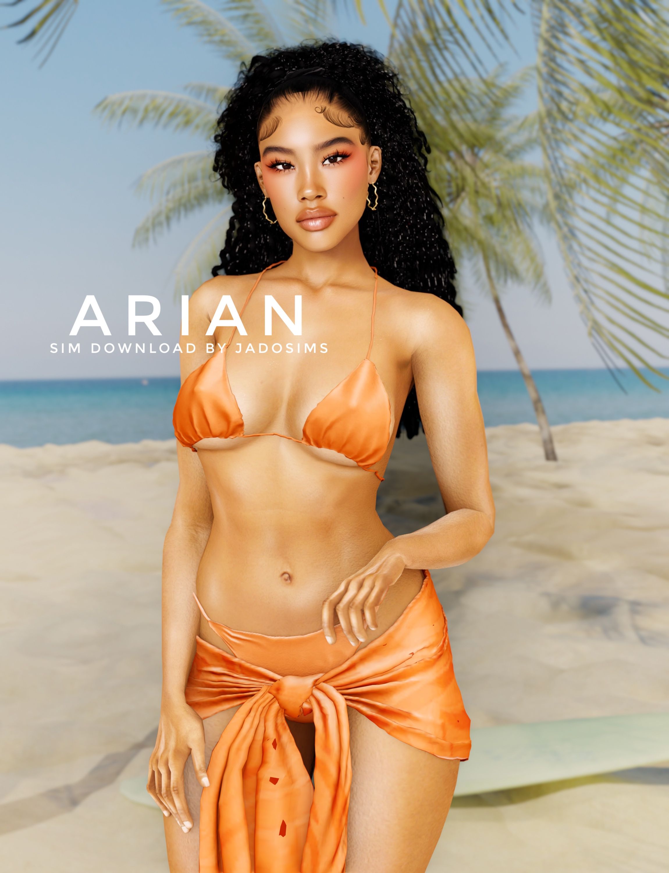 Arian (Sim Download) mod for The Sims 4 