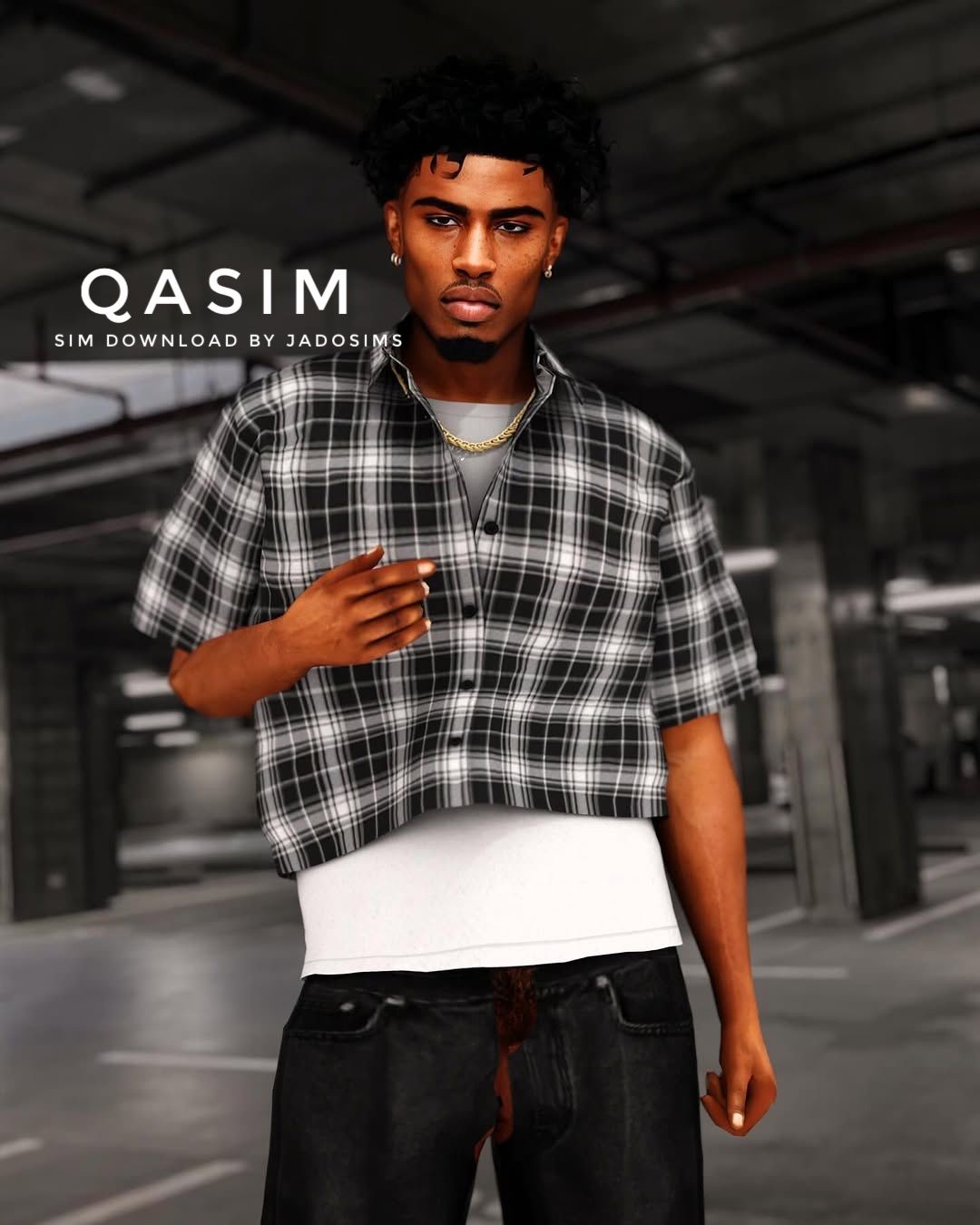 Qasim (Sim Download) mod for The Sims 4 