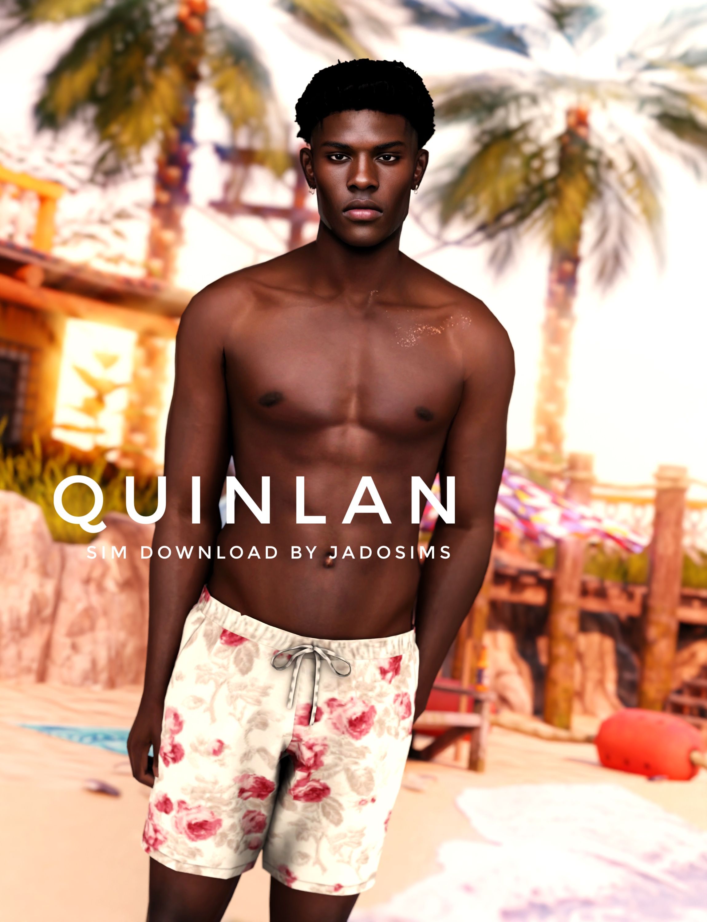 Quinlan (Sim Download) mod for The Sims 4 