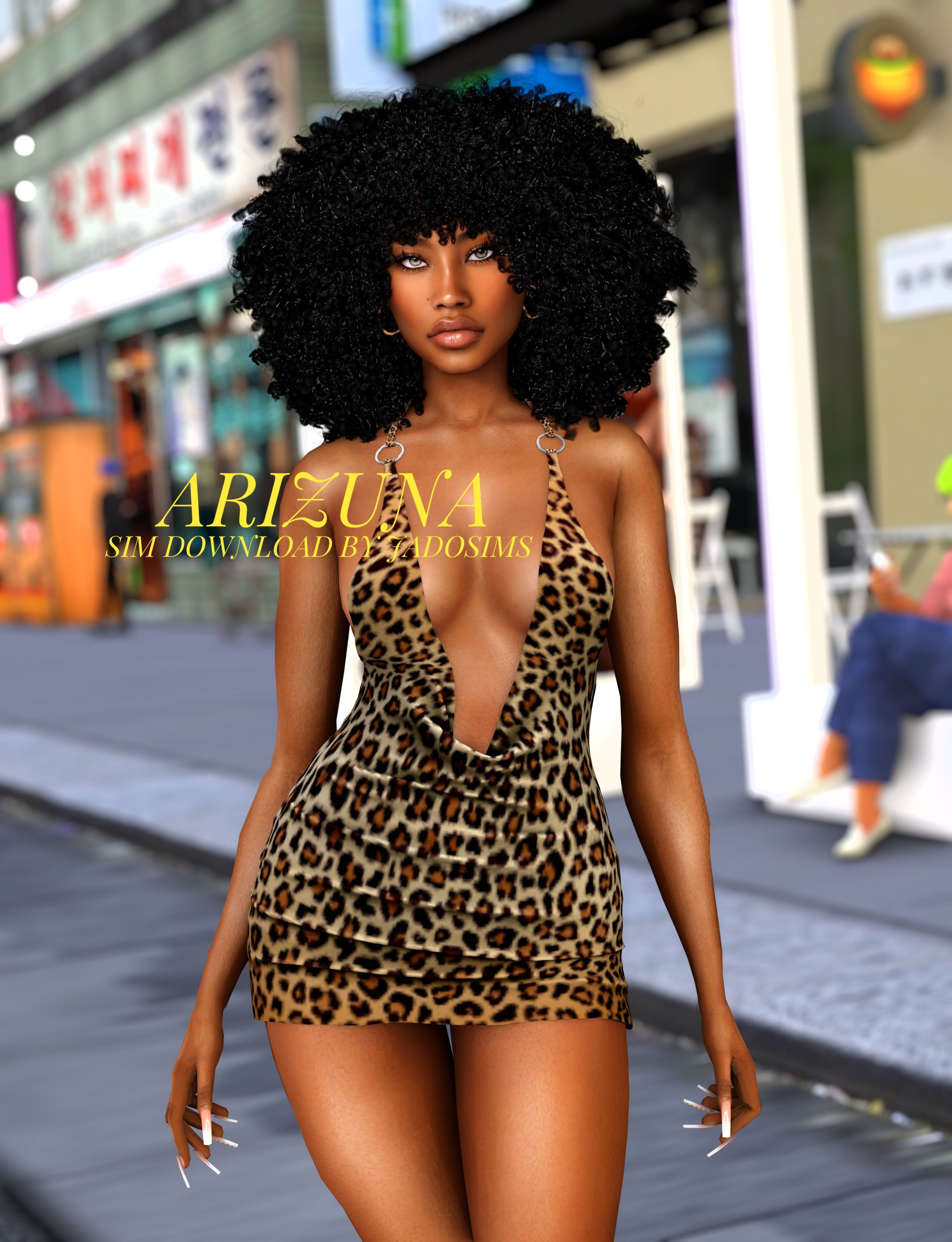 Arizuna (Sim Download) mod for The Sims 4 
