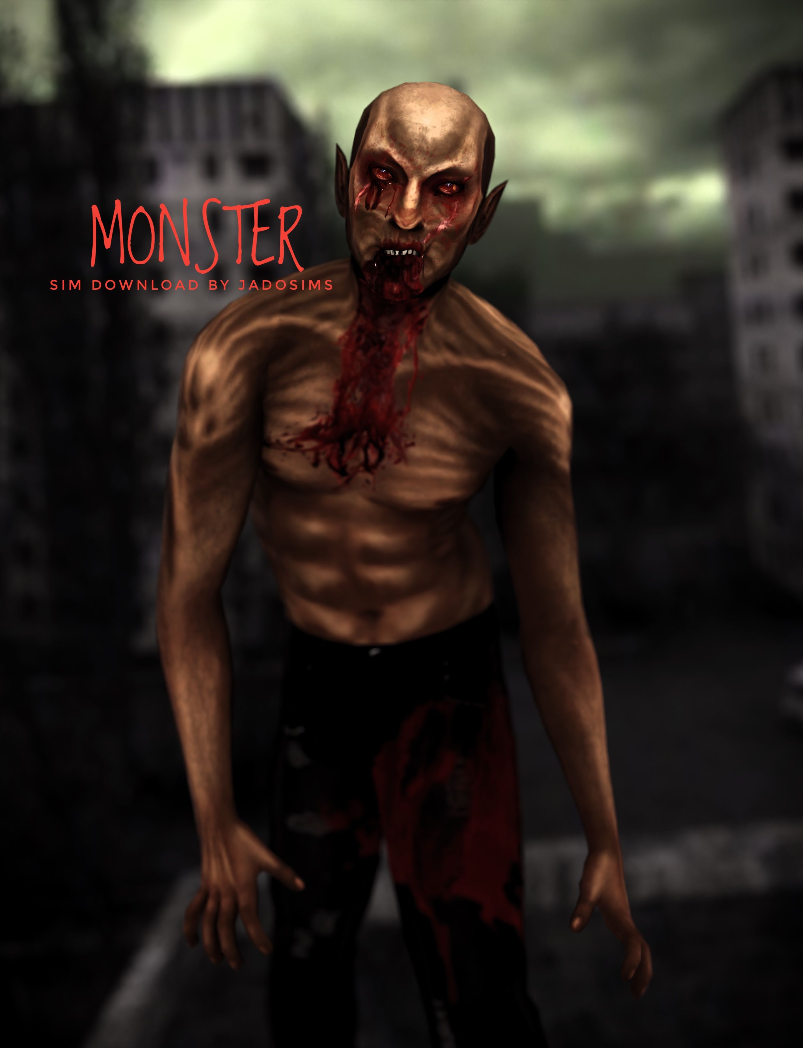 Monster (Sim Download) mod for The Sims 4 