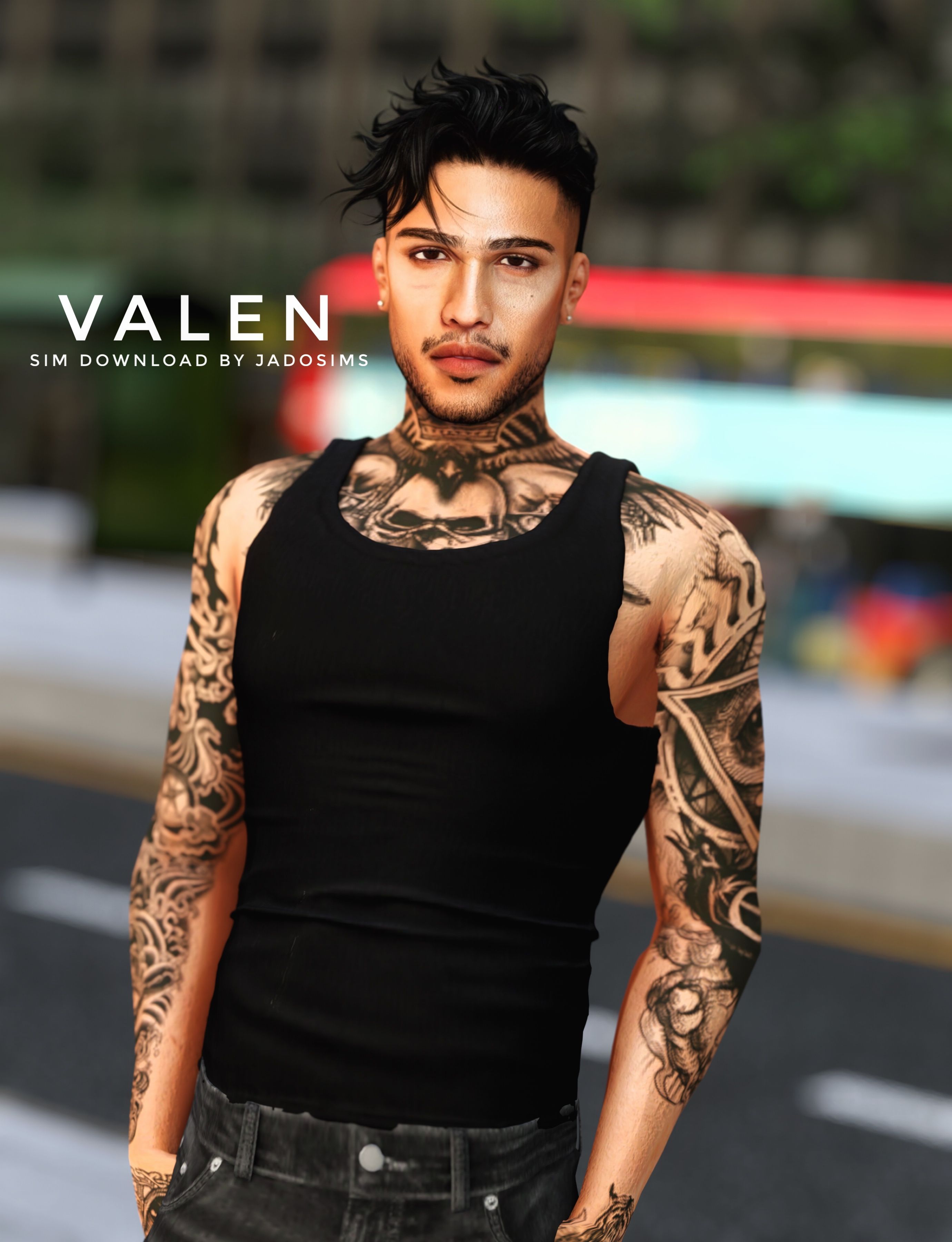 Valen  (Sim Download) mod for The Sims 4 