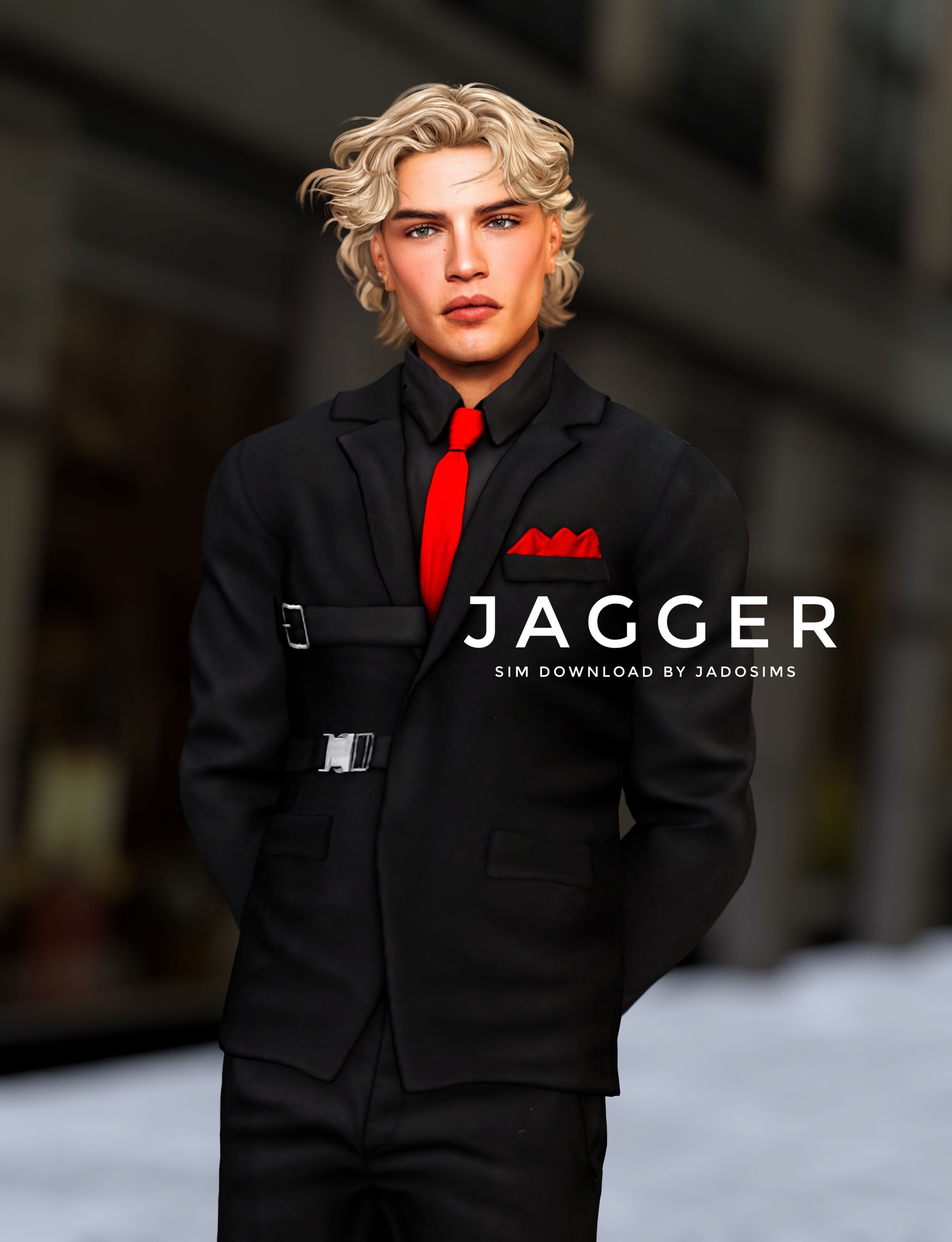 Jagger (Sim Download) mod for The Sims 4 