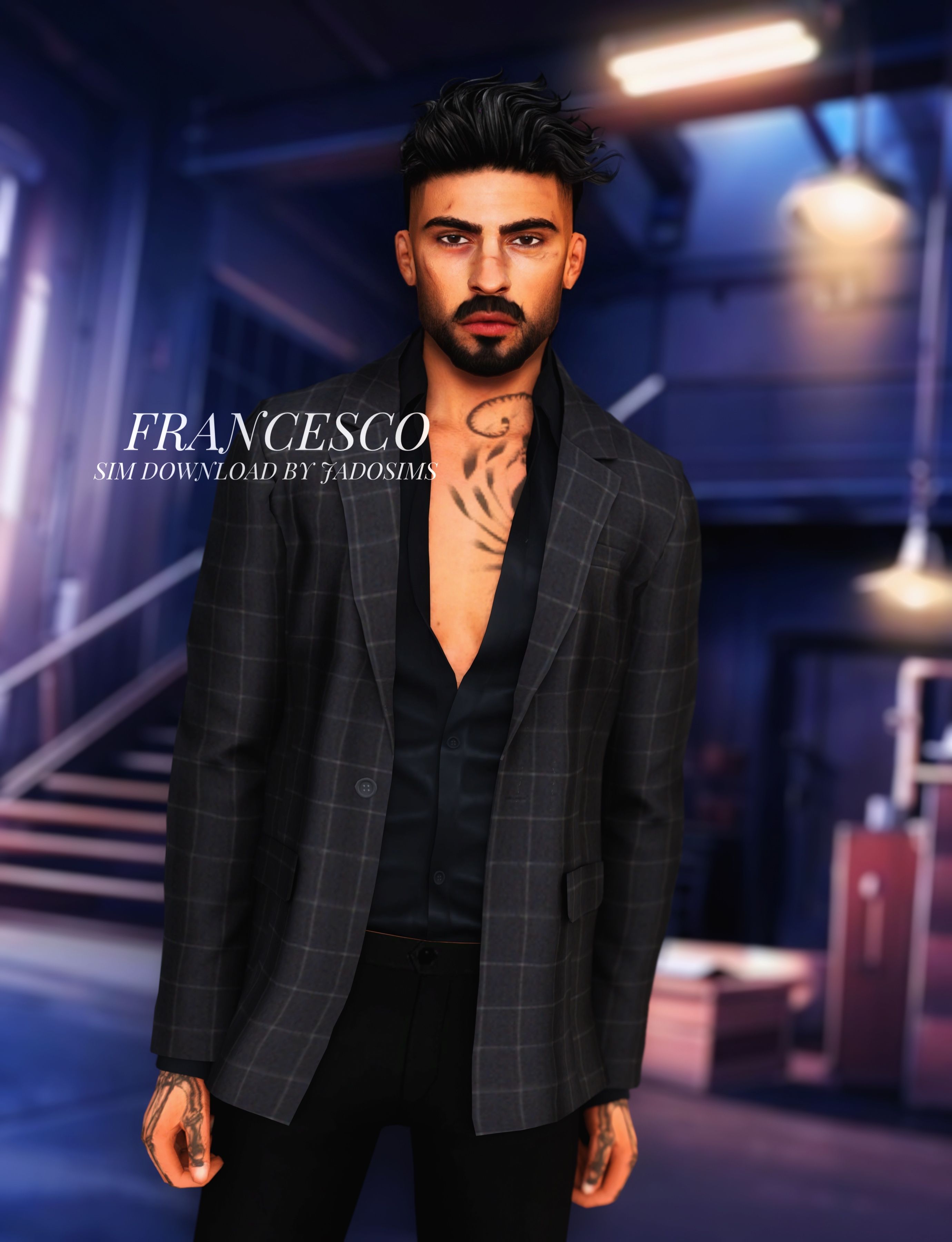 Francesco (Sim Download) mod for The Sims 4 