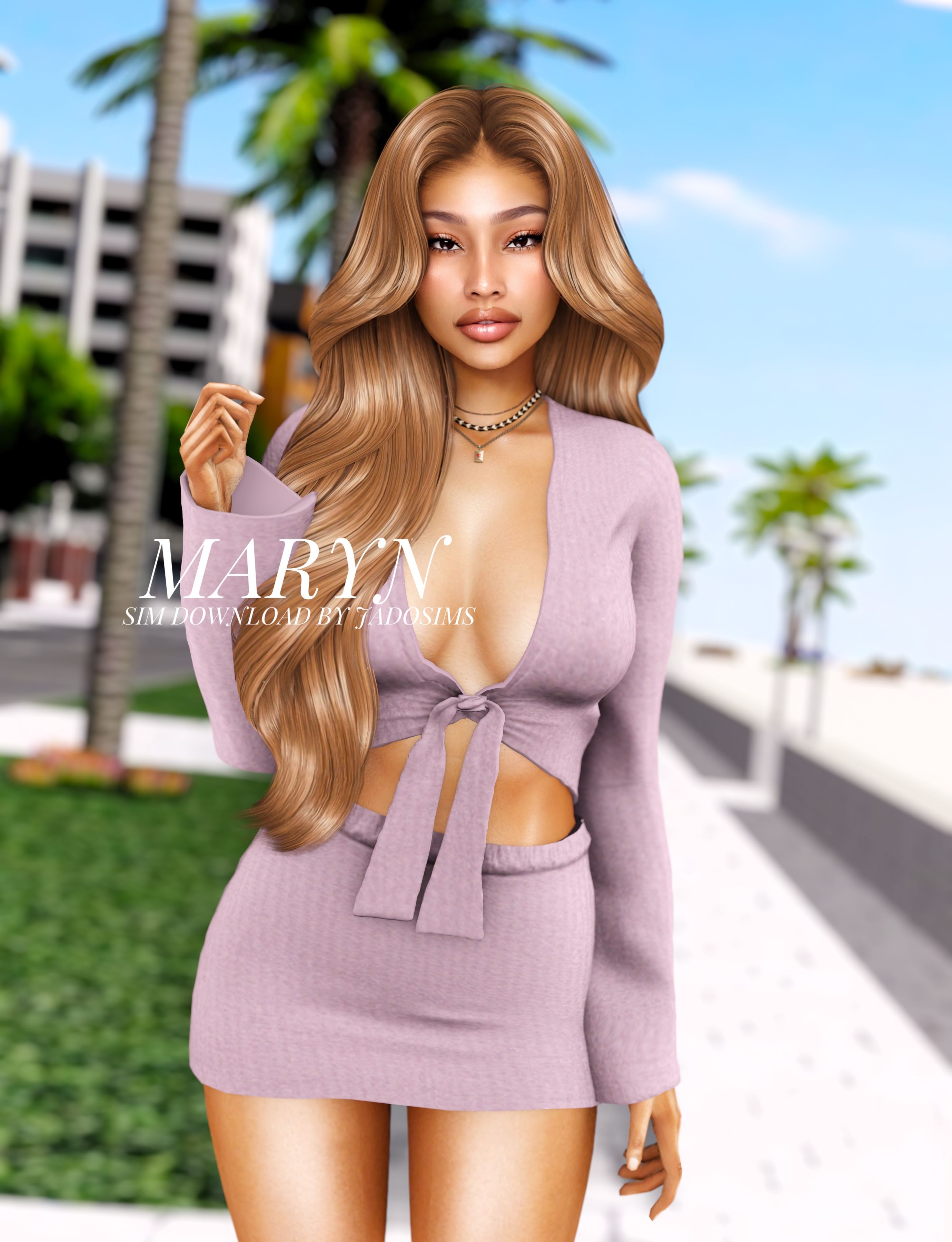 Maryn (Sim Download) mod for The Sims 4 