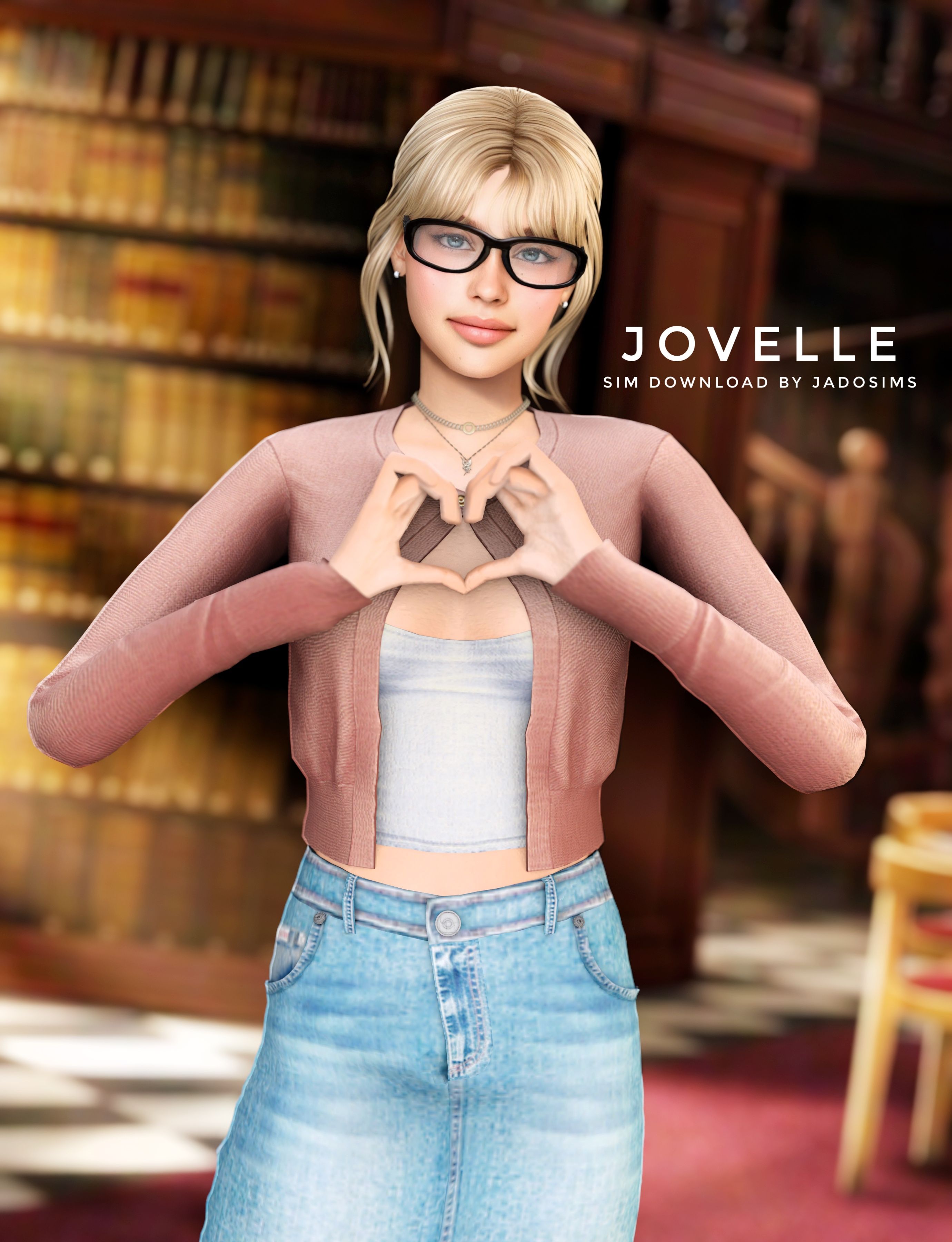 Jovelle (Sim Download) mod for The Sims 4 