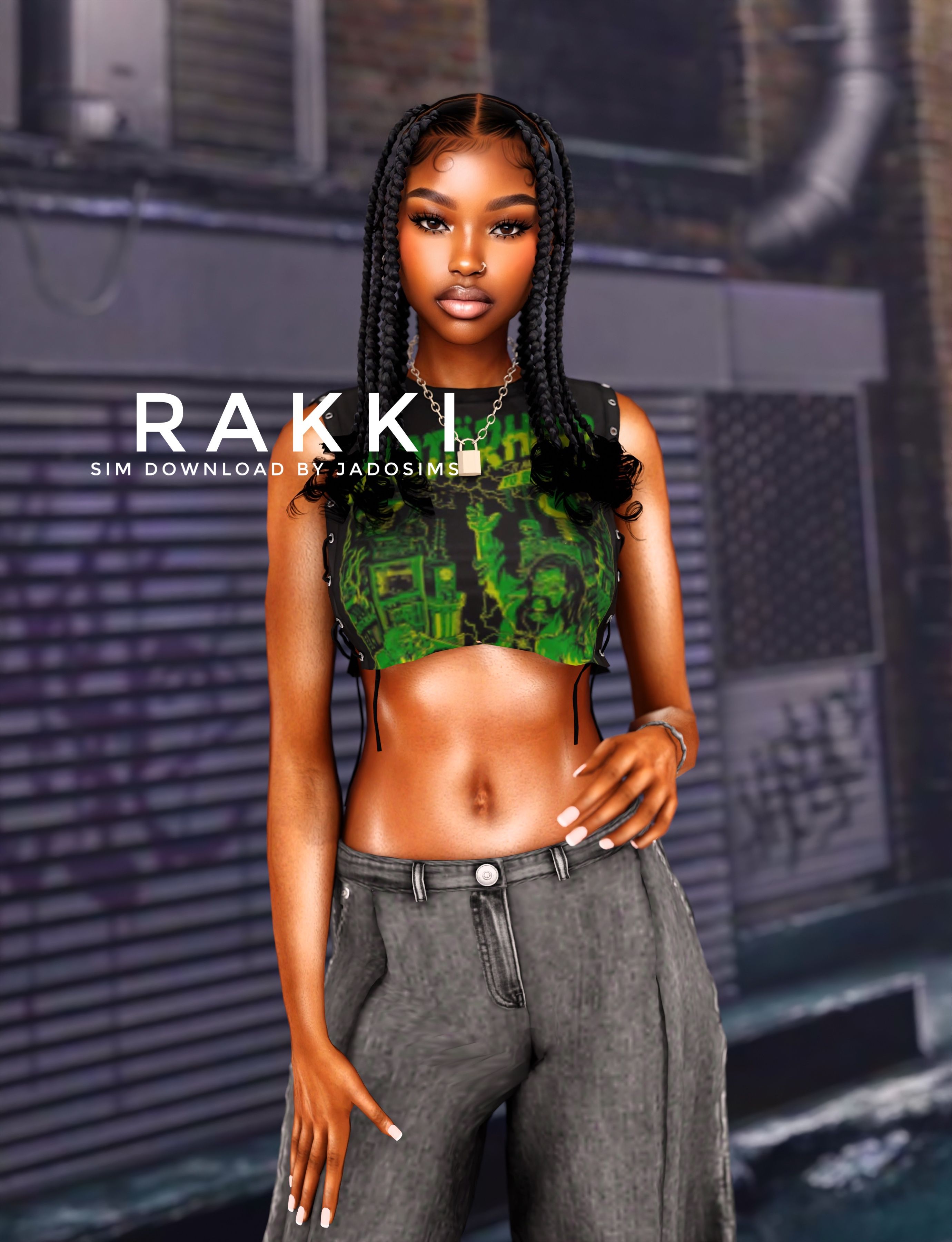 Rakki (Sim Download) mod for The Sims 4 