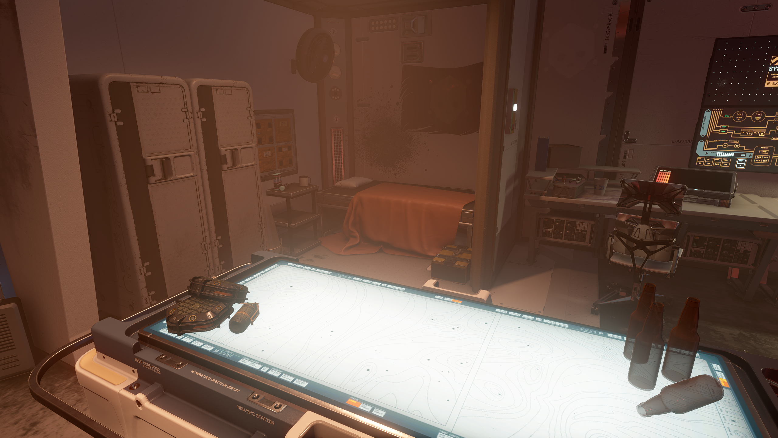 The Key - Captain's Quarters Furnished mod for Starfield