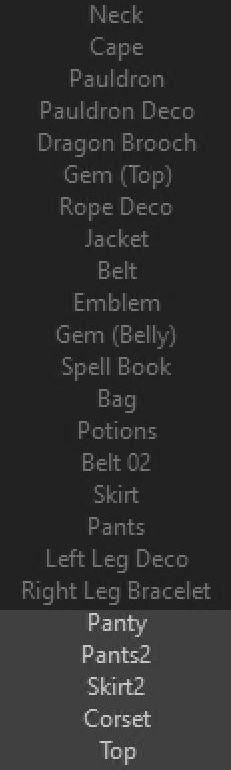 Somewhere in Between 3BA Clothes Replacer - More Zaps mod for The Elder Scrolls V: Skyrim Special Edition