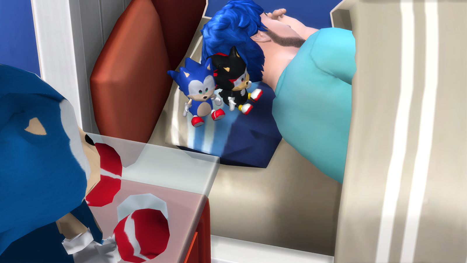  Sonic Plushes mod for The Sims 4 