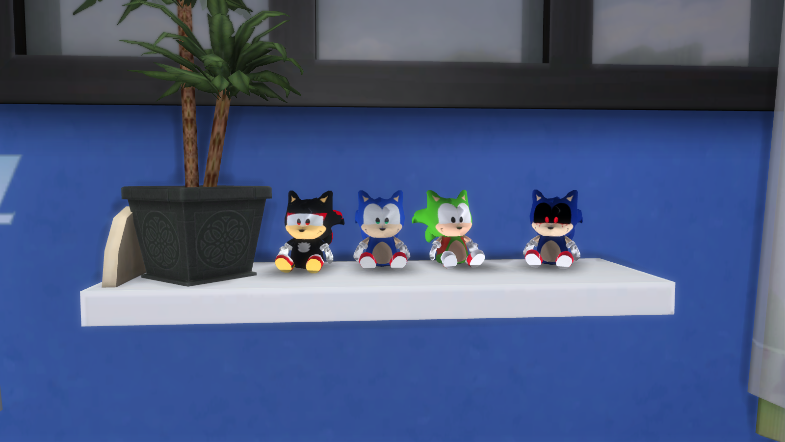  Sonic Plushes mod for The Sims 4 