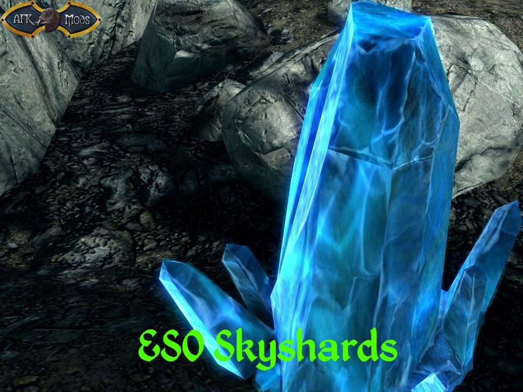 ESO Skyshards mod for The Elder Scrolls V: Skyrim Special Edition