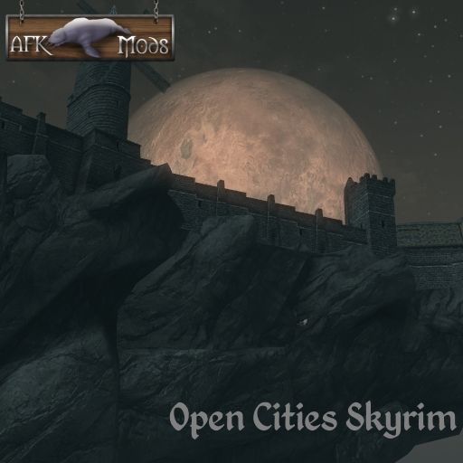 Open Cities Skyrim mod for The Elder Scrolls V: Skyrim Special Edition