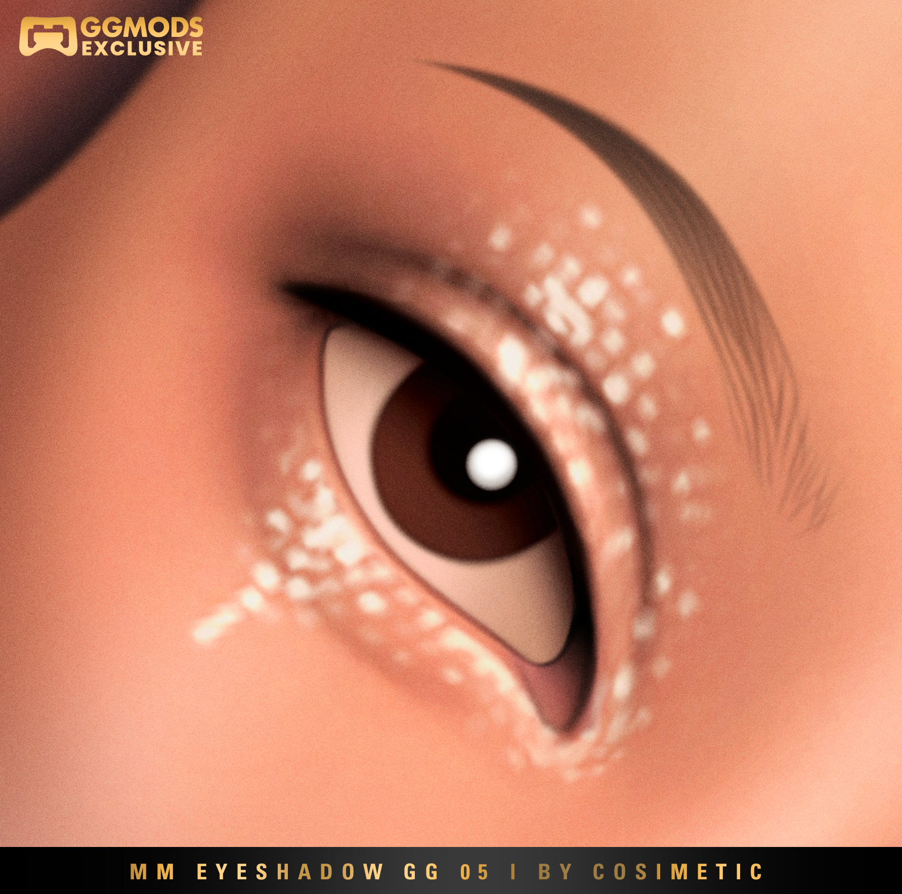 MM Party Spark Eyeshadow GG 05 mod for The Sims 4 