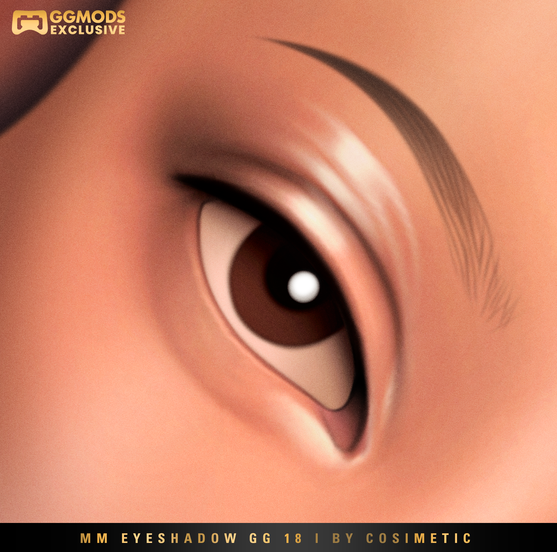 MM Melt Tone Eyeshadow GG 18 mod for The Sims 4 