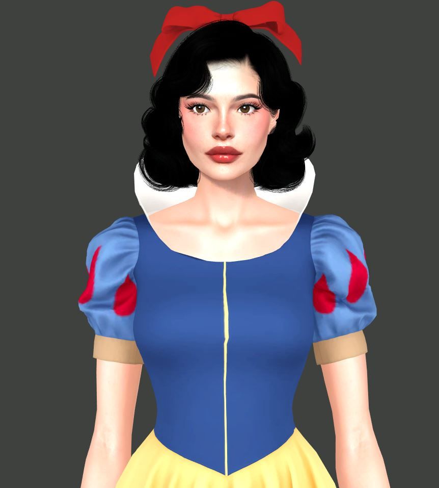 Snow White (Sim Download) mod for The Sims 4 