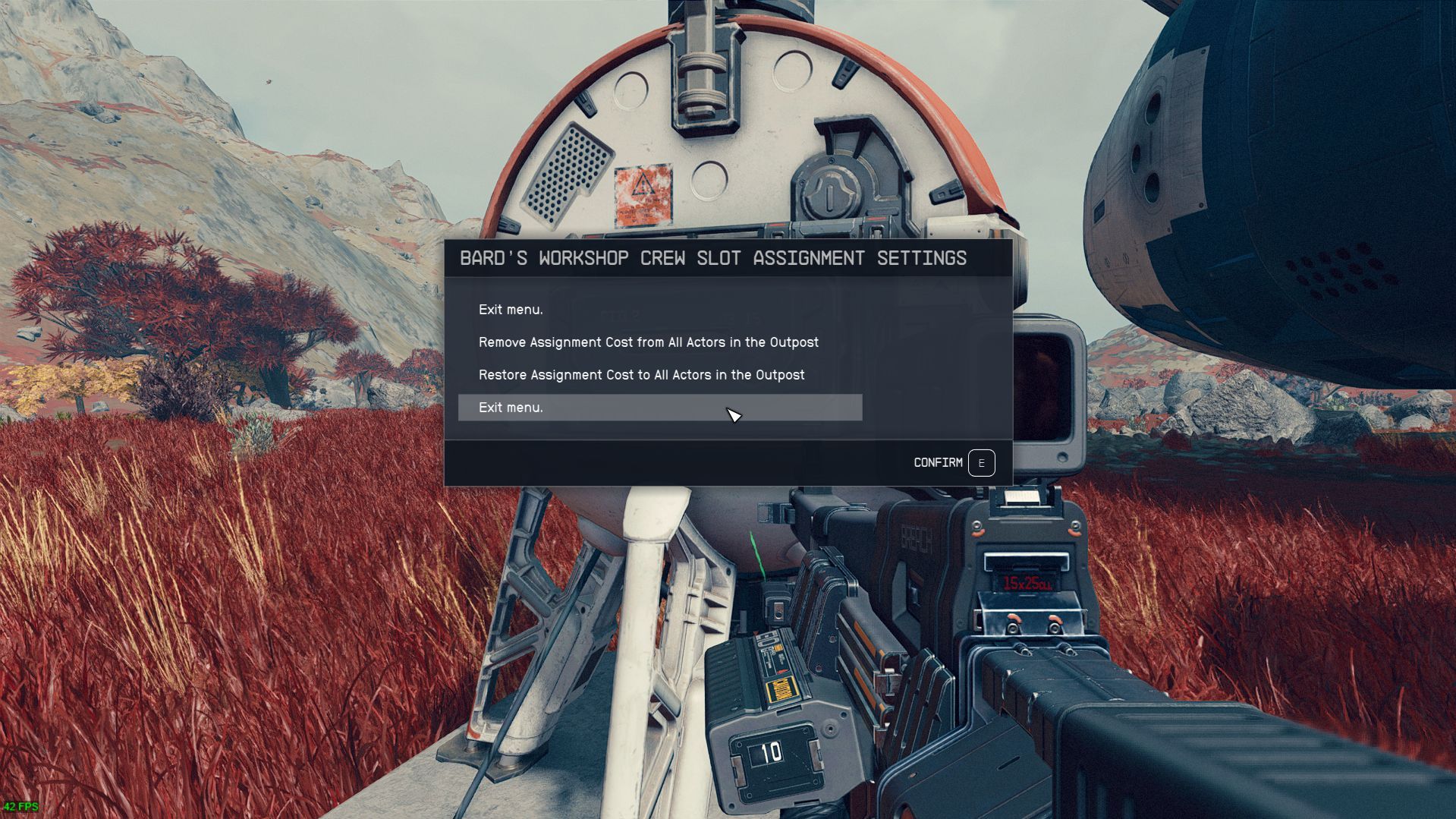 Bard's Zero-Slots Space Crew - Infinite Crew mod for Starfield