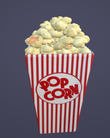 Netflix Popcorn set mod for The Sims 4 