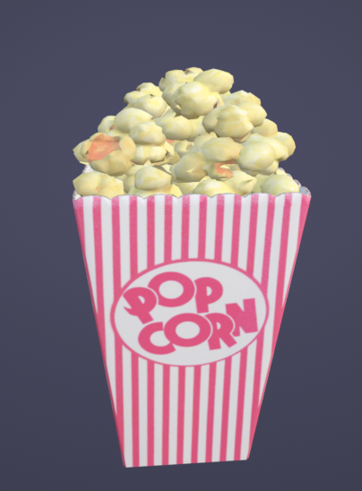 Netflix Popcorn set mod for The Sims 4 