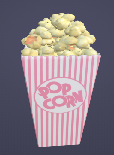 Netflix Popcorn set mod for The Sims 4 