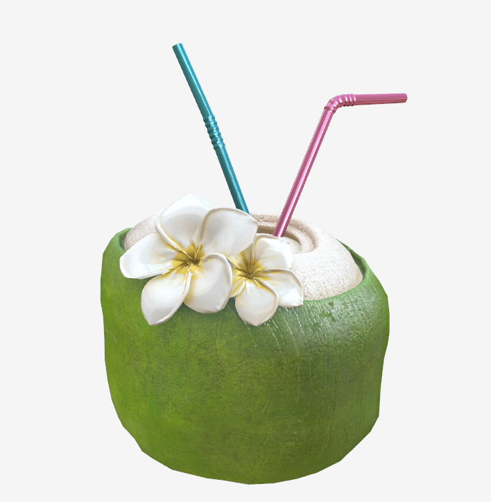 Summer tropical drinks set mod for The Sims 4 