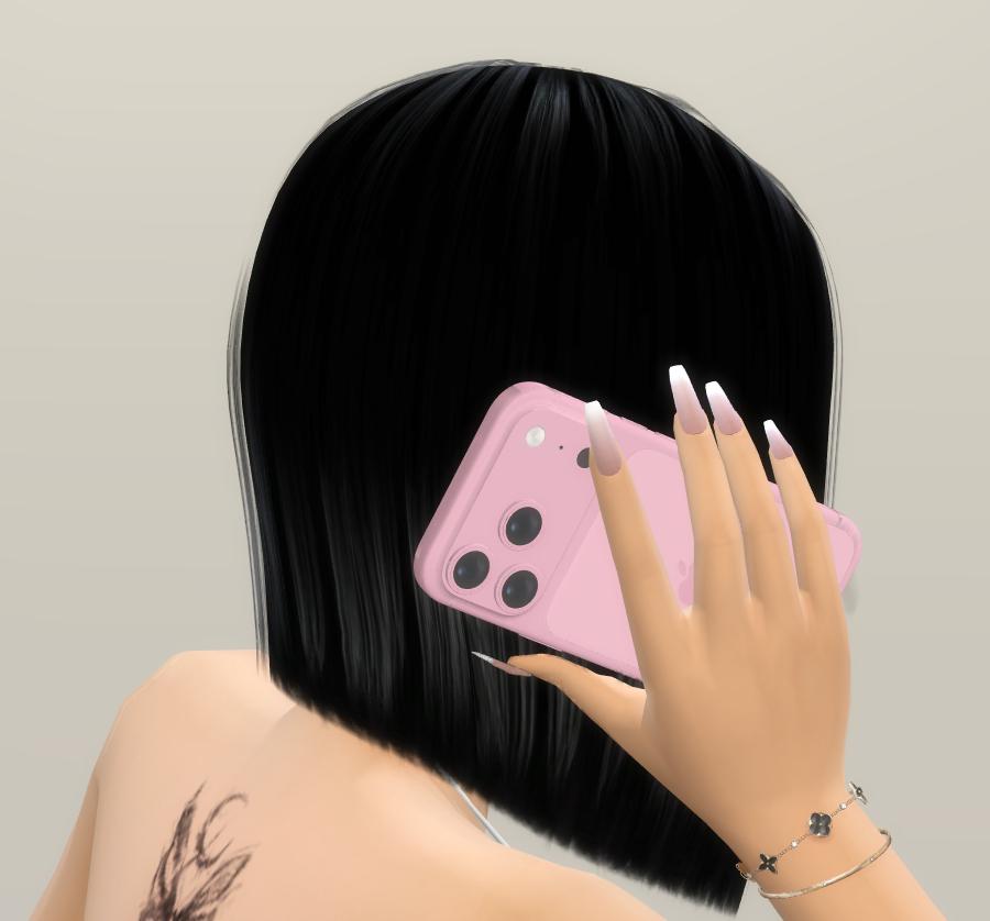 Iphone 17 Pro MAX  - Phone default replacement mod for The Sims 4 