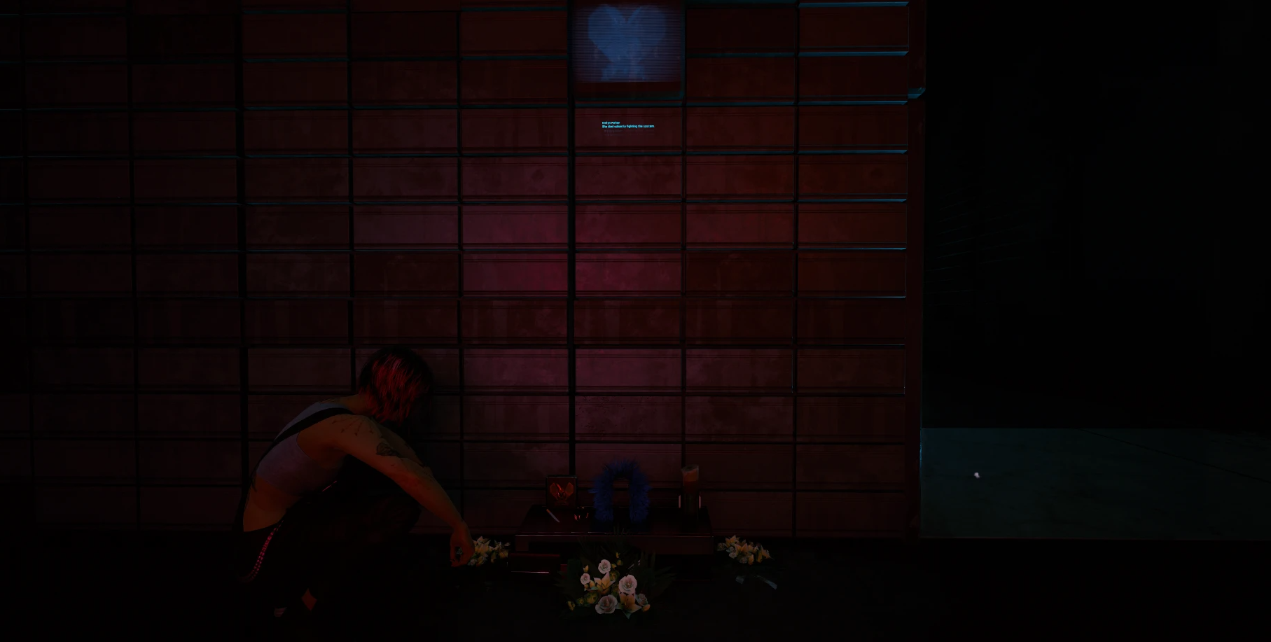 Evelyn's Vigil - Columbarium mod for Cyberpunk 2077