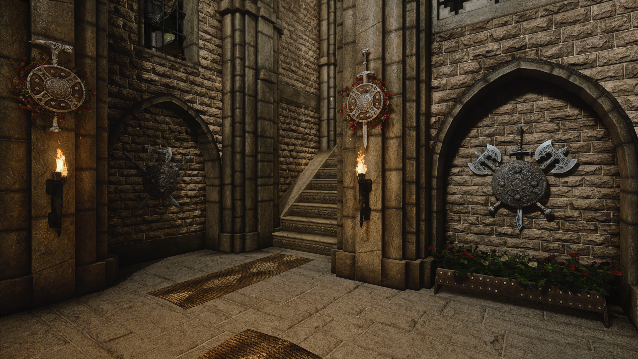 Riton's Medieval Solitude mod for The Elder Scrolls V: Skyrim Special Edition