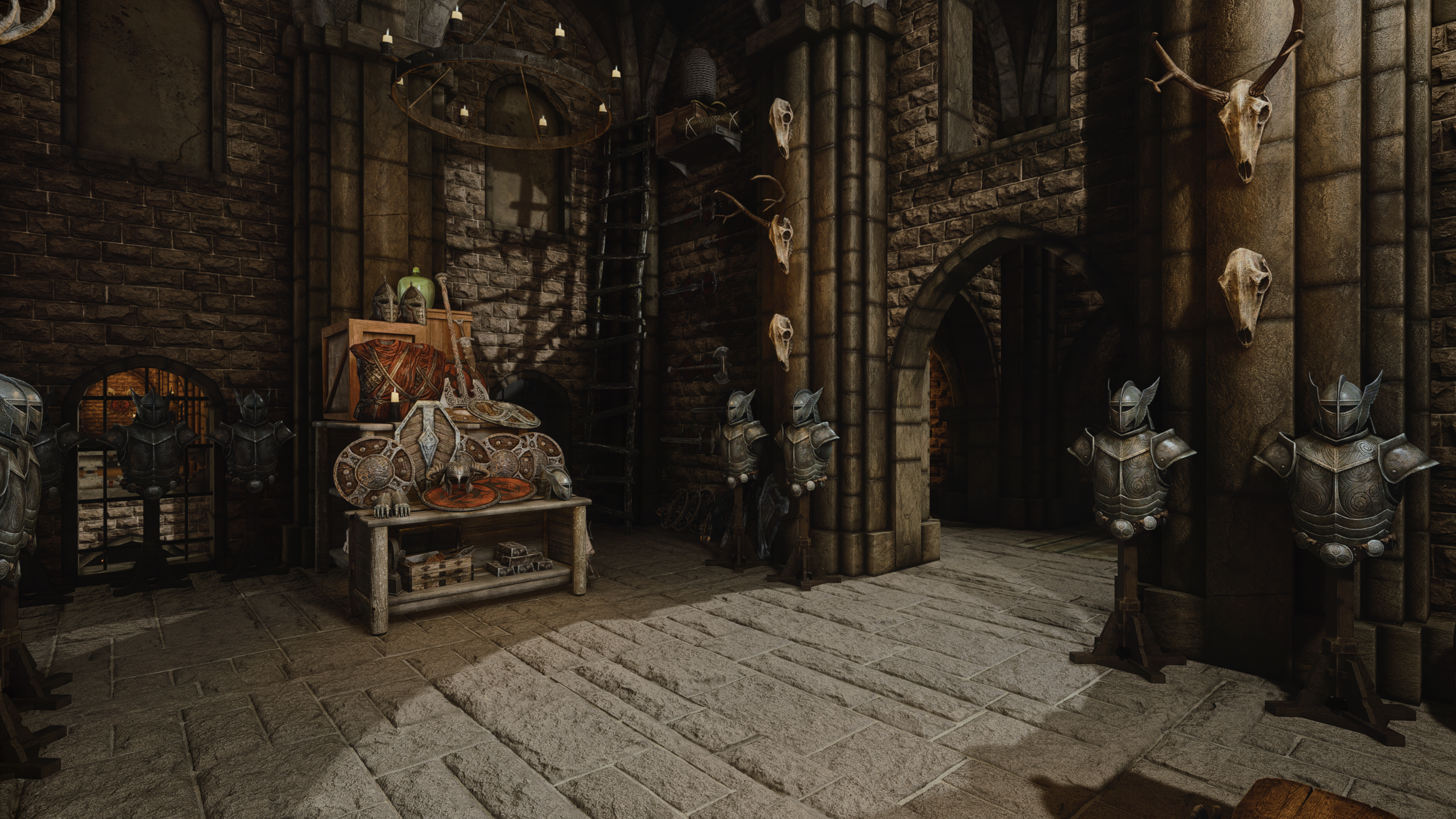 Riton's Medieval Solitude mod for The Elder Scrolls V: Skyrim Special Edition