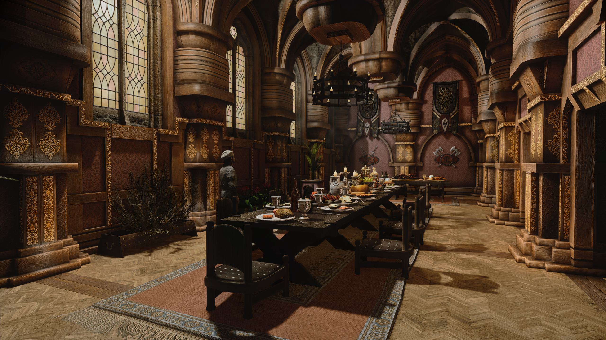 Riton's Medieval Solitude mod for The Elder Scrolls V: Skyrim Special Edition