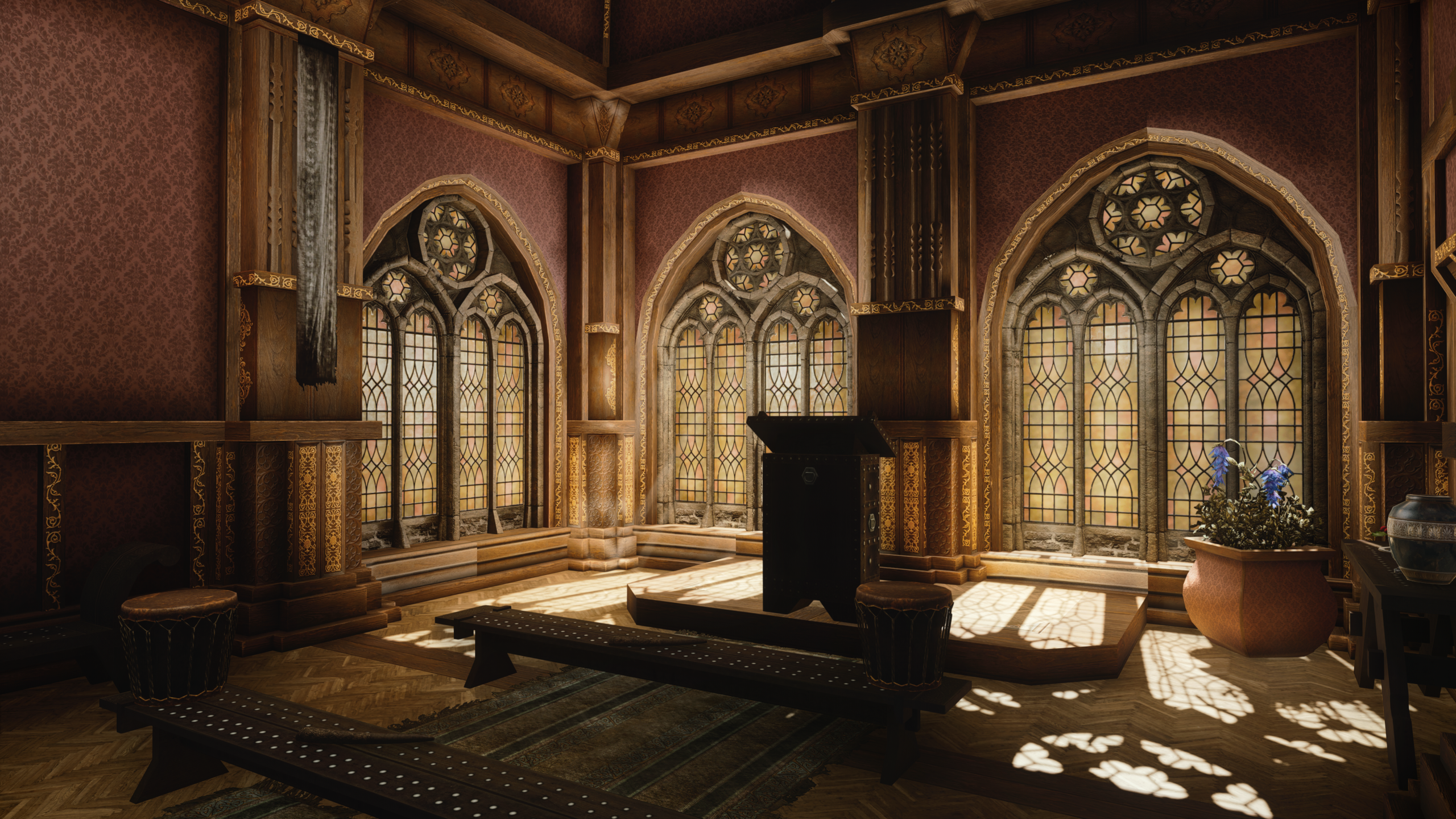 Riton's Medieval Solitude mod for The Elder Scrolls V: Skyrim Special Edition