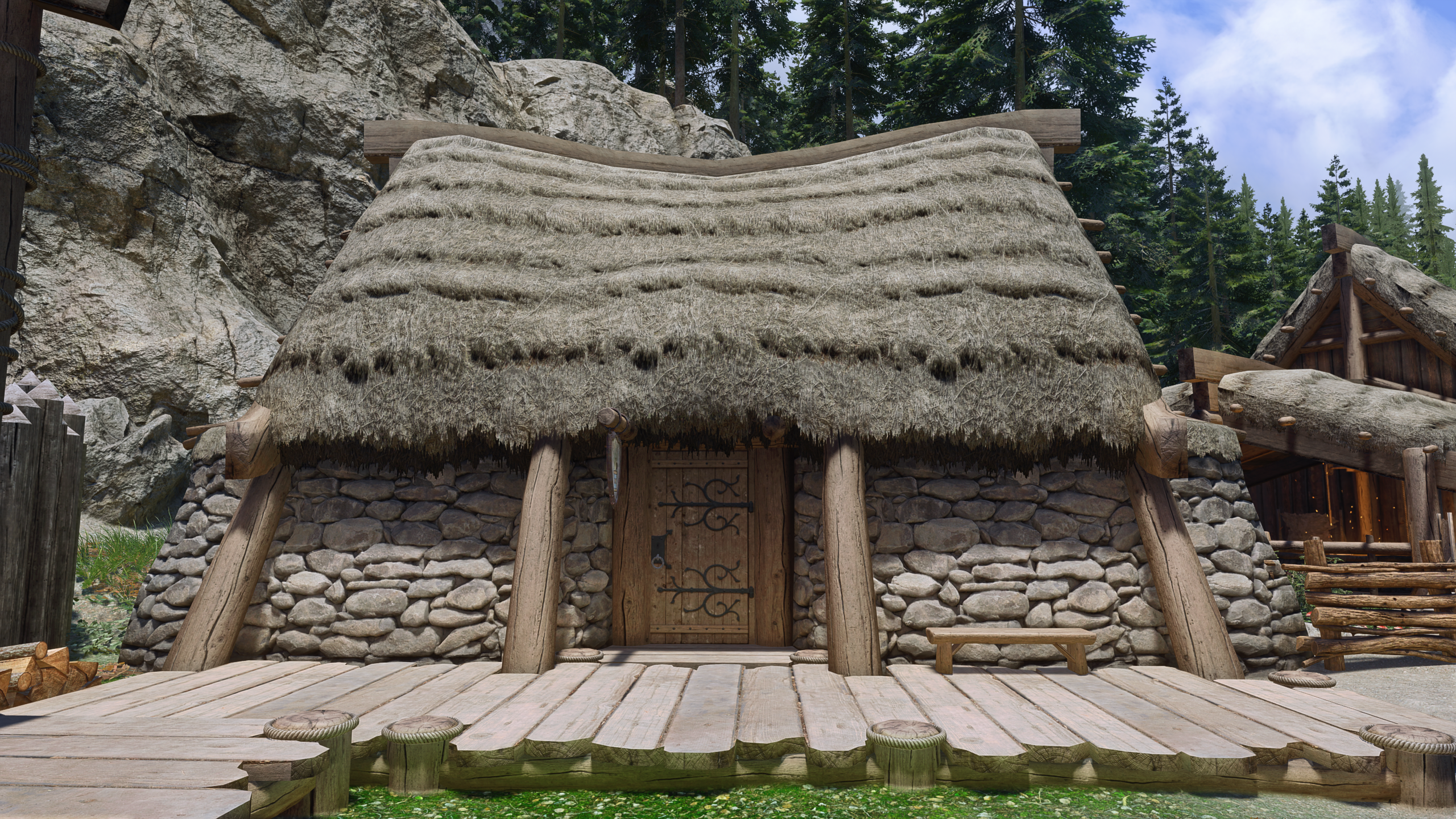 Riton's Farmhouse mod for The Elder Scrolls V: Skyrim Special Edition