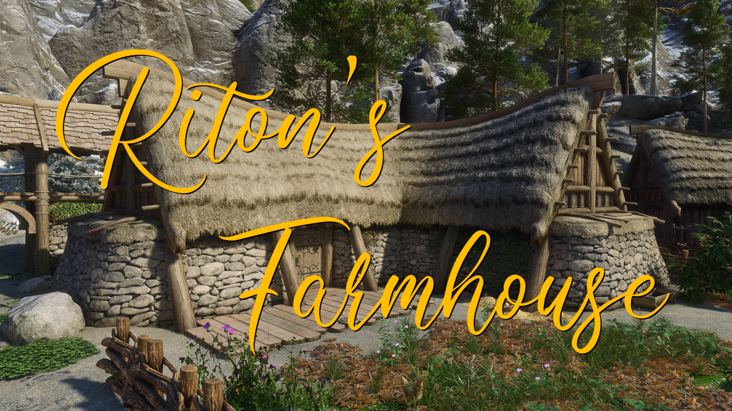 Riton's Farmhouse mod for The Elder Scrolls V: Skyrim Special Edition