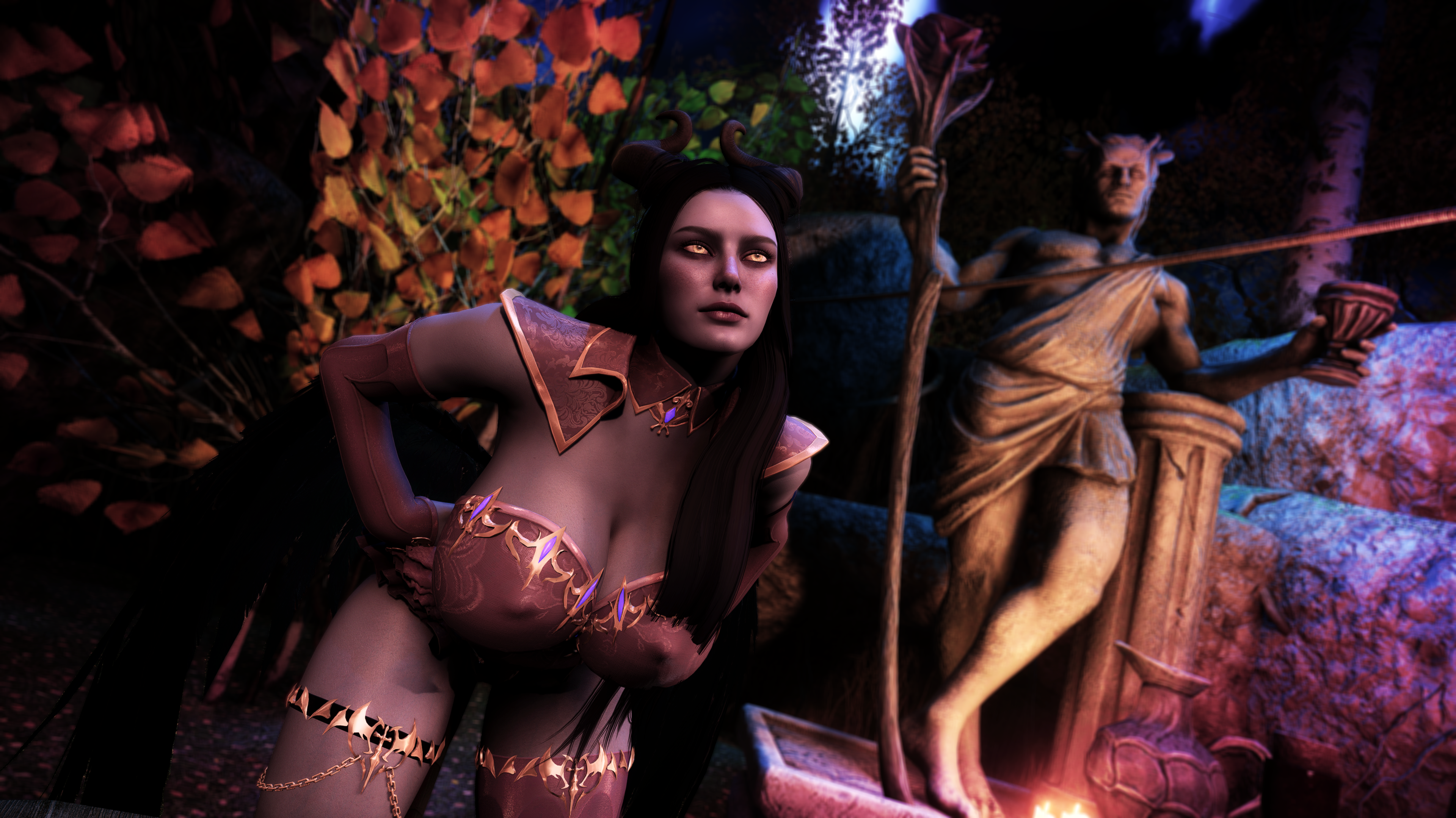 Vermillion Misty Grove Spawn mod for The Elder Scrolls V: Skyrim Special Edition