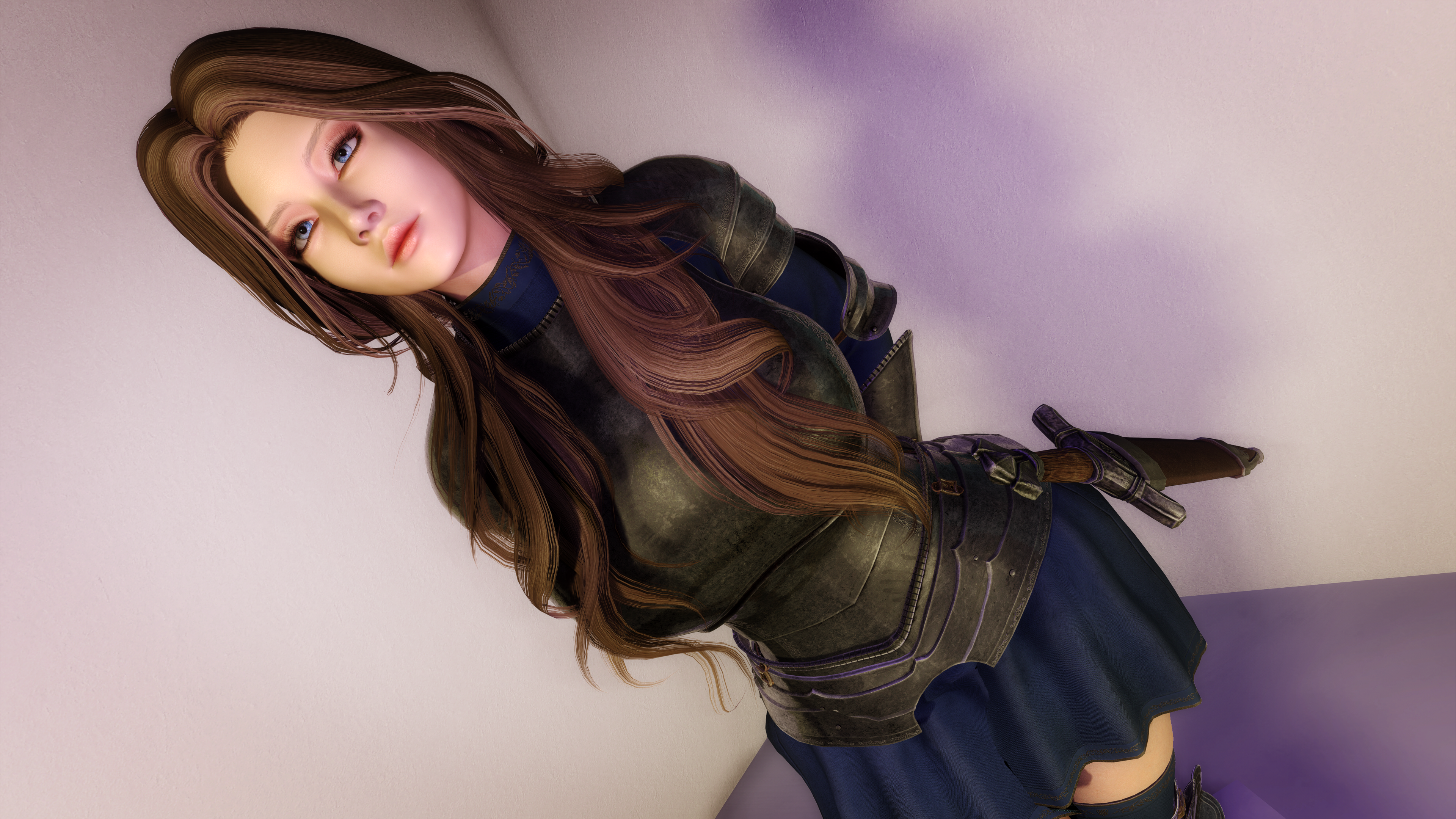 Violet Cici Follower - Four Shields Tavern Spawn Patch mod for The Elder Scrolls V: Skyrim Special Edition