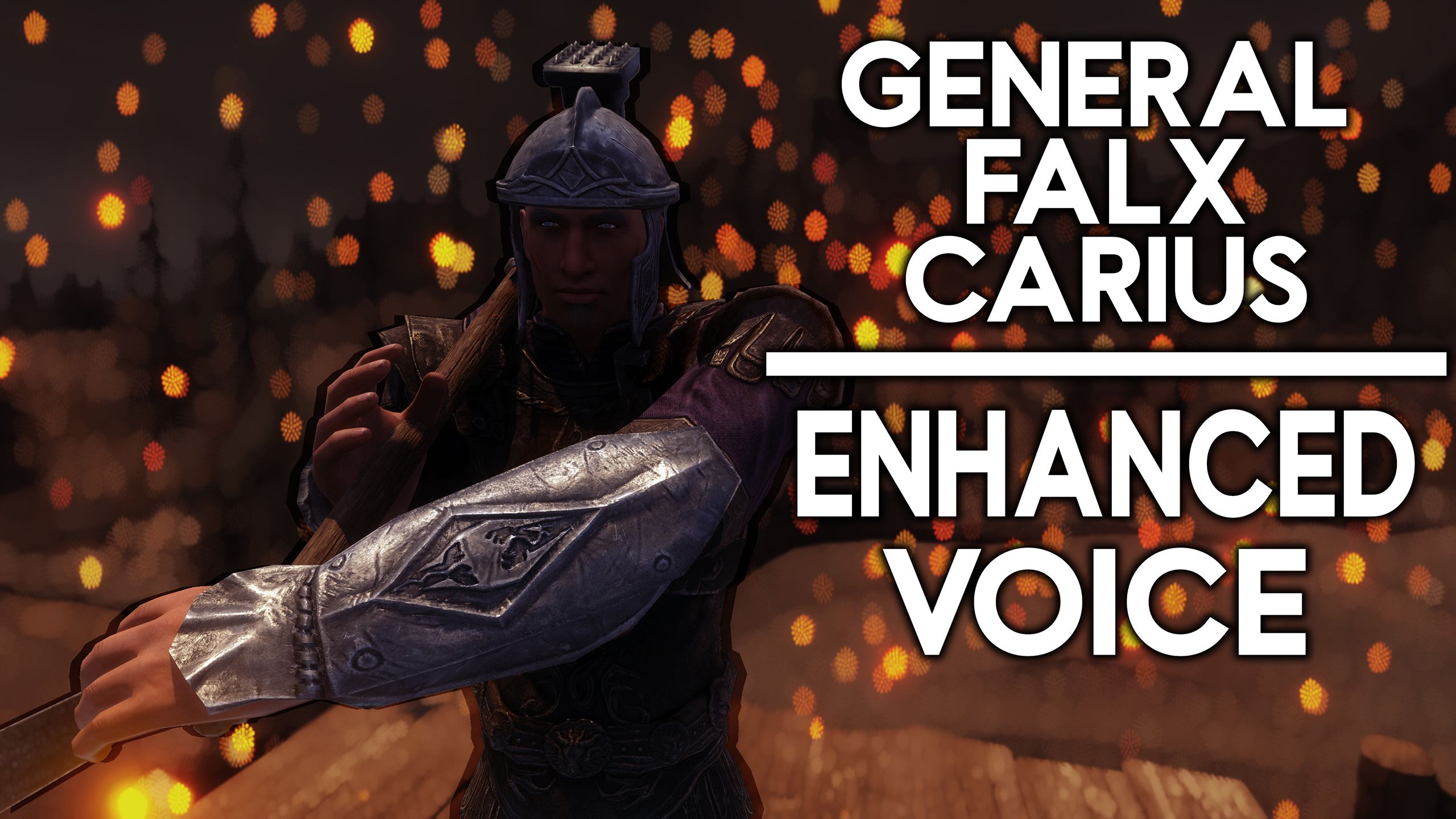 General Falx Carius Enhanced Voice mod for The Elder Scrolls V: Skyrim Special Edition