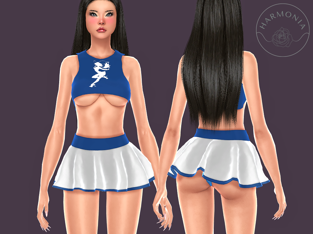 Harmonia - Japanese School Costume mod for The Sims 4 