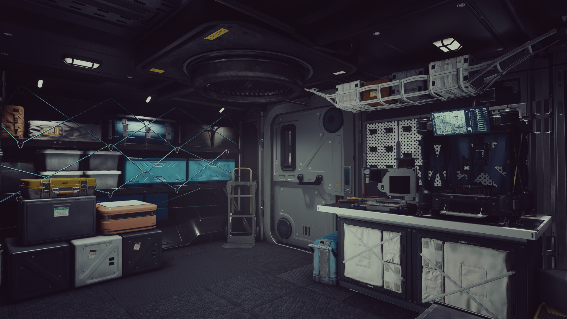 Va'ruun Technical Institute Ship Habs mod for Starfield