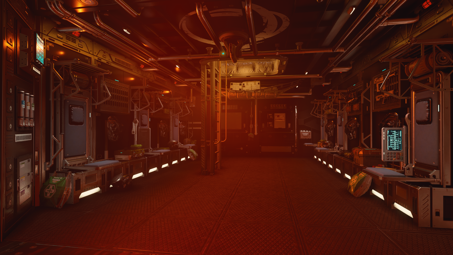 Va'ruun Technical Institute Ship Habs mod for Starfield